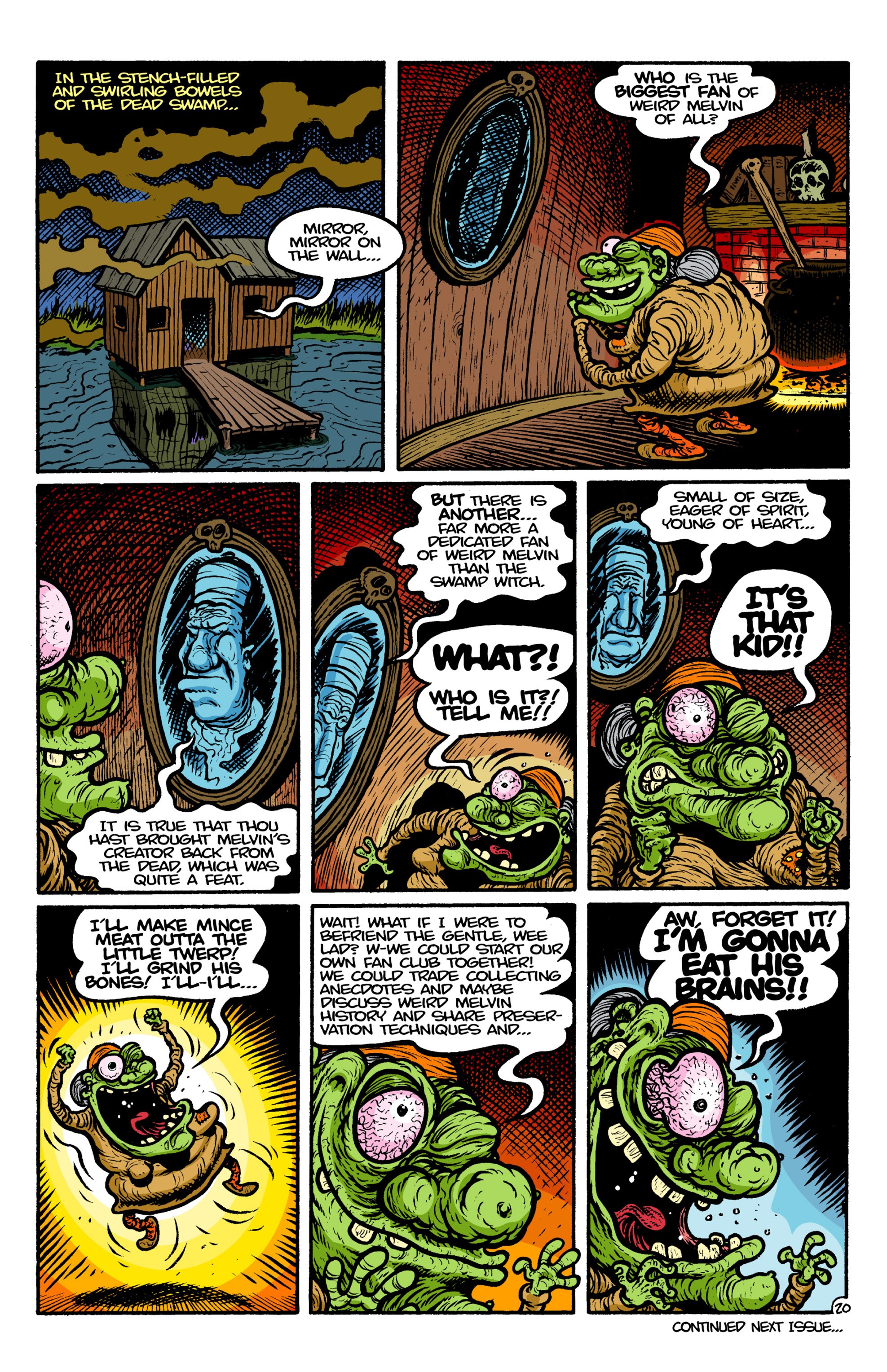 Read online Weird Melvin comic -  Issue #2 - 22