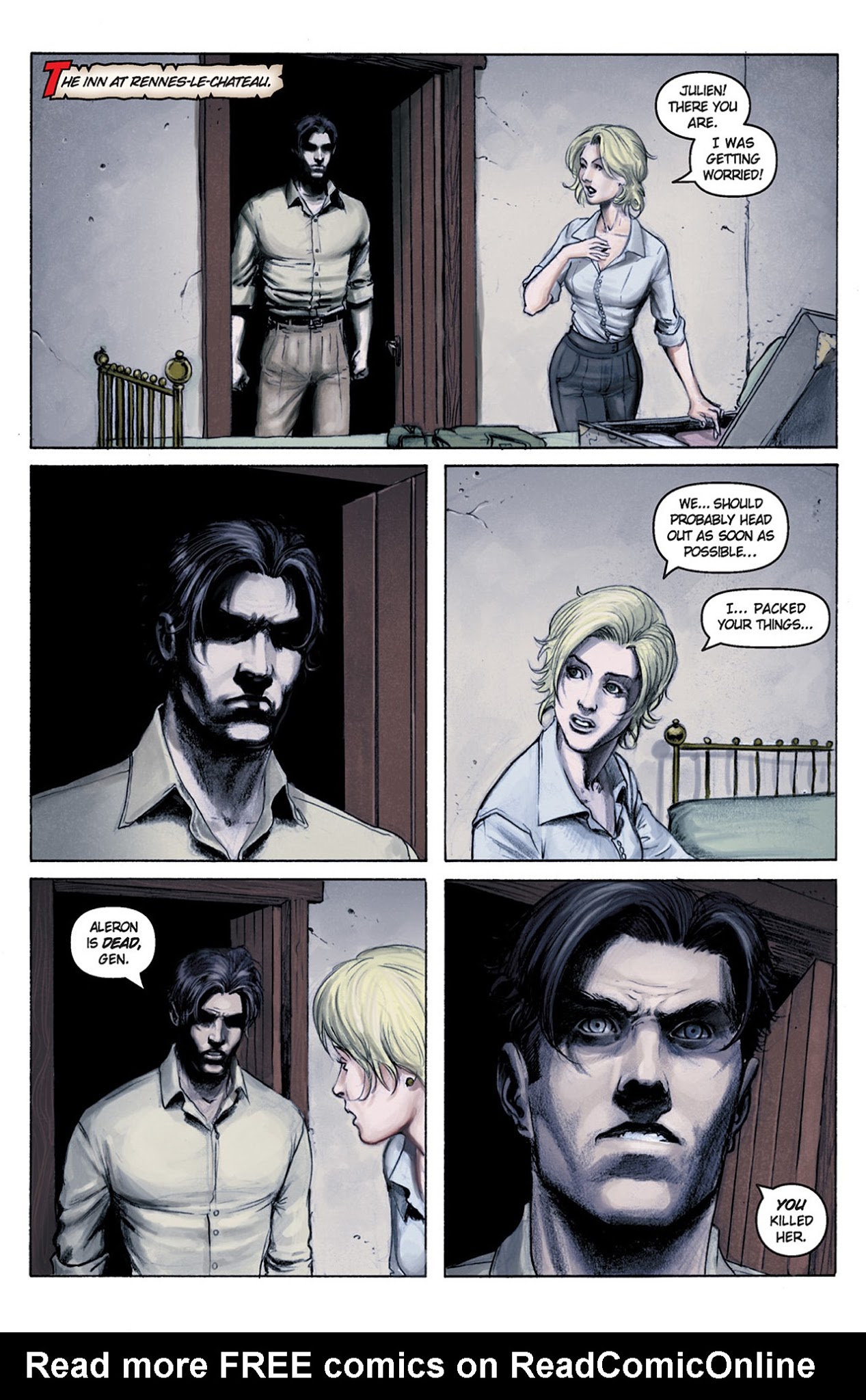 Read online Rex Mundi (2006) comic -  Issue # TPB 4 - 153