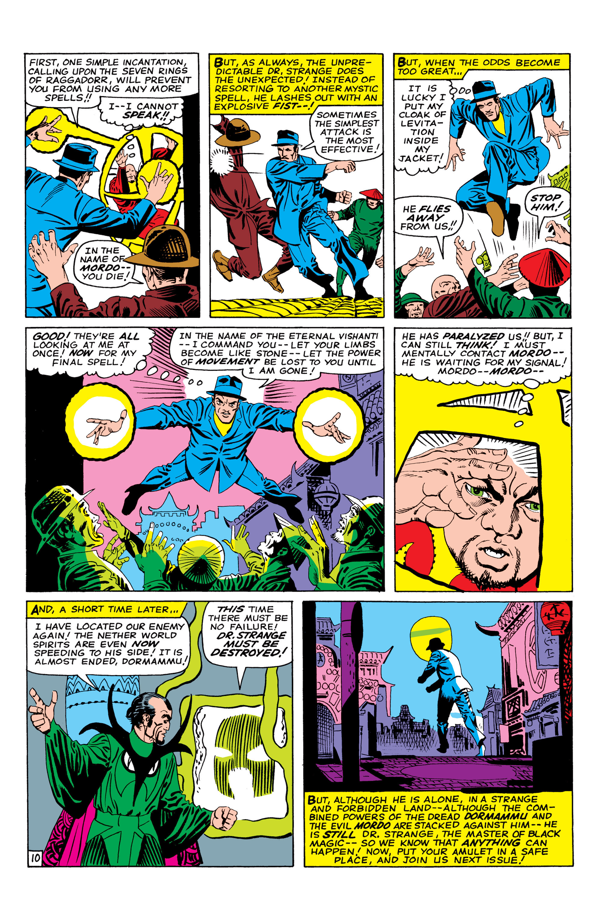 Read online Marvel Masterworks: Doctor Strange comic -  Issue # TPB 1 - 185