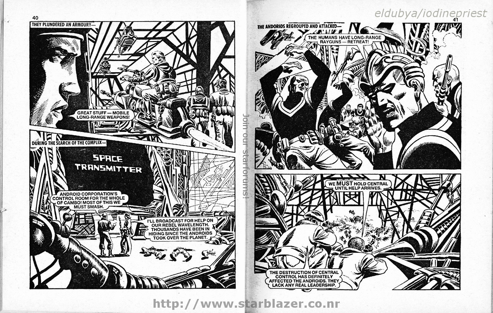 Read online Starblazer comic -  Issue #183 - 22