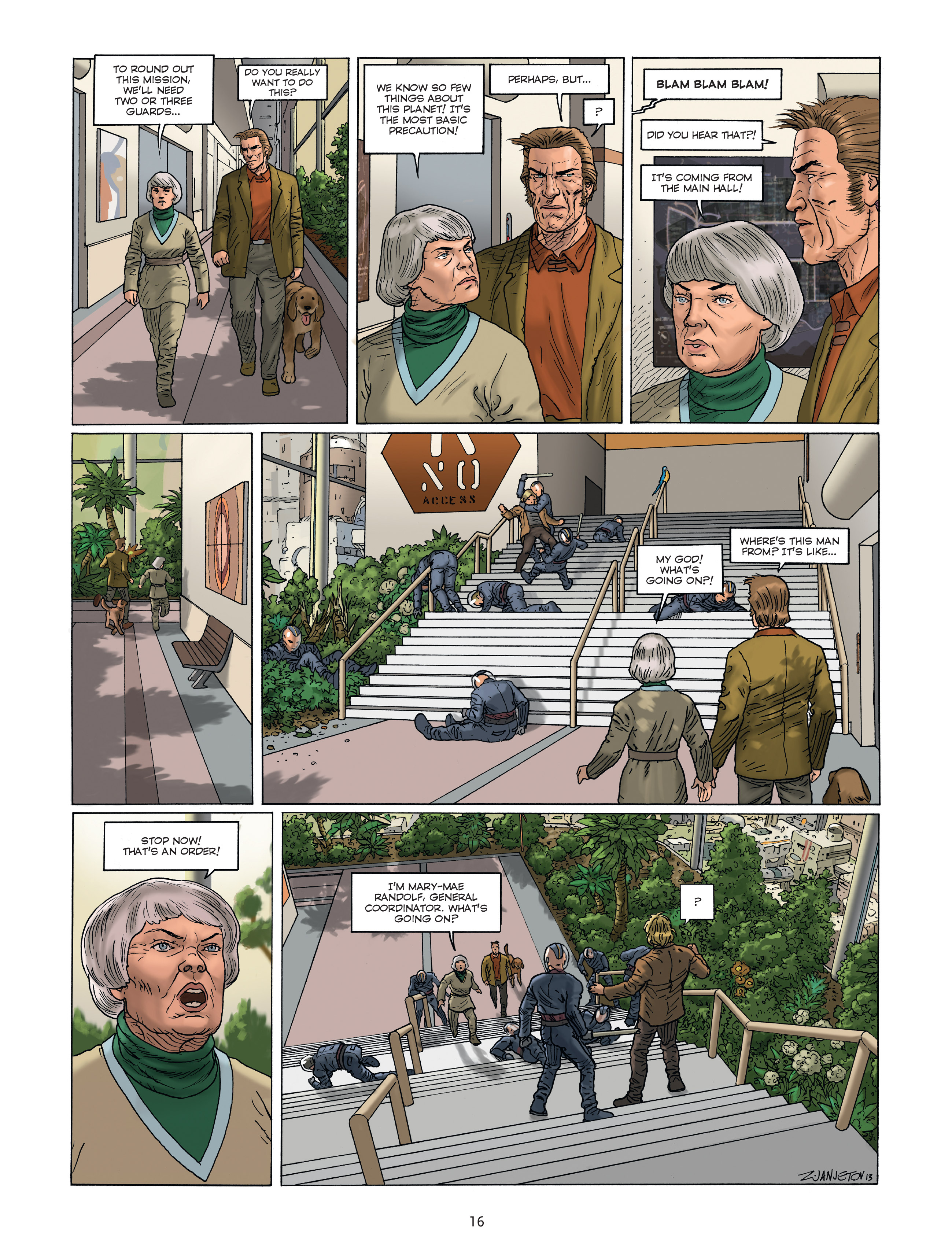 Read online Centaurus comic -  Issue #1 - 16