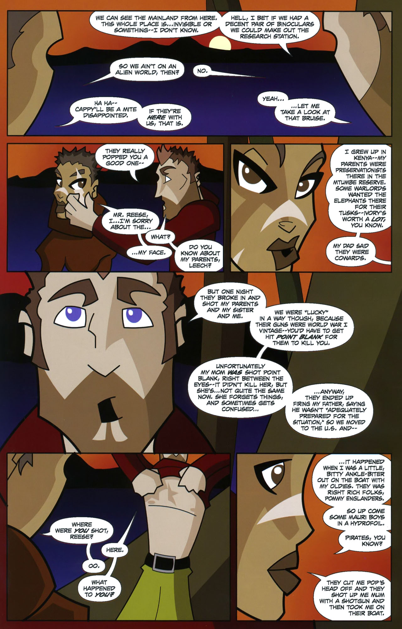Read online Back To Mysterious Island comic -  Issue #2 - 22