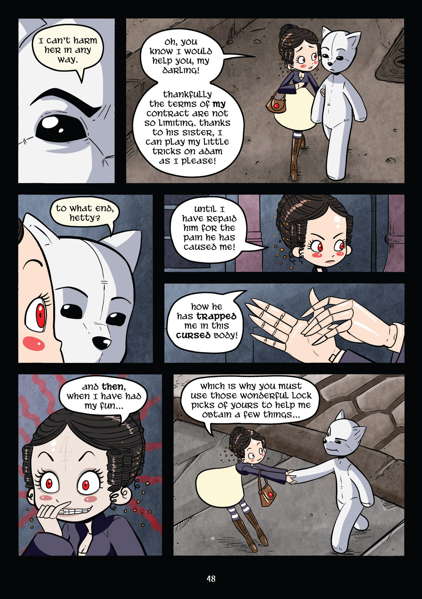Read online Gunnerkrigg Court comic -  Issue # TPB 5 (Part 1) - 48