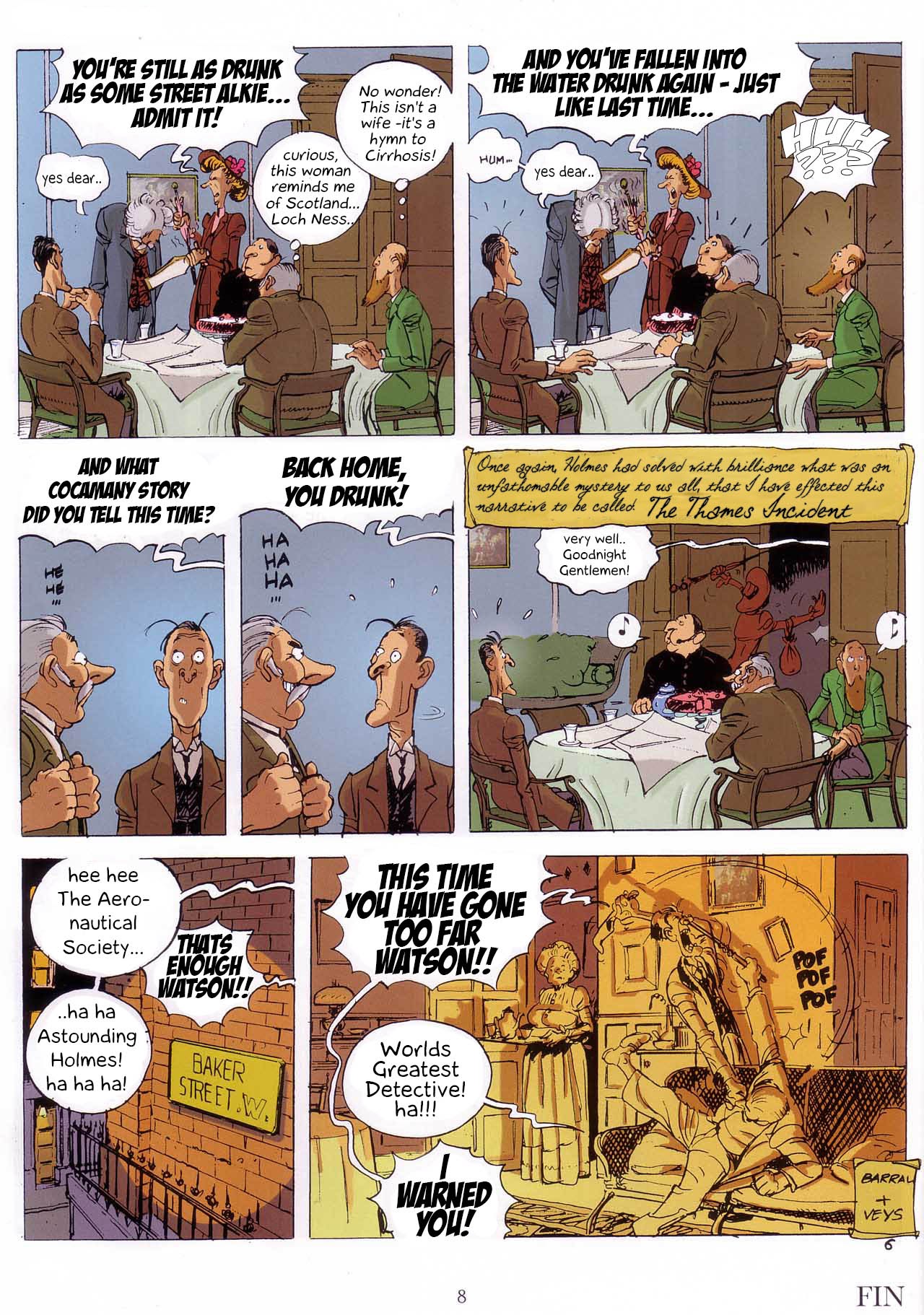 Read online Baker Street (2000) comic -  Issue #1 - 9