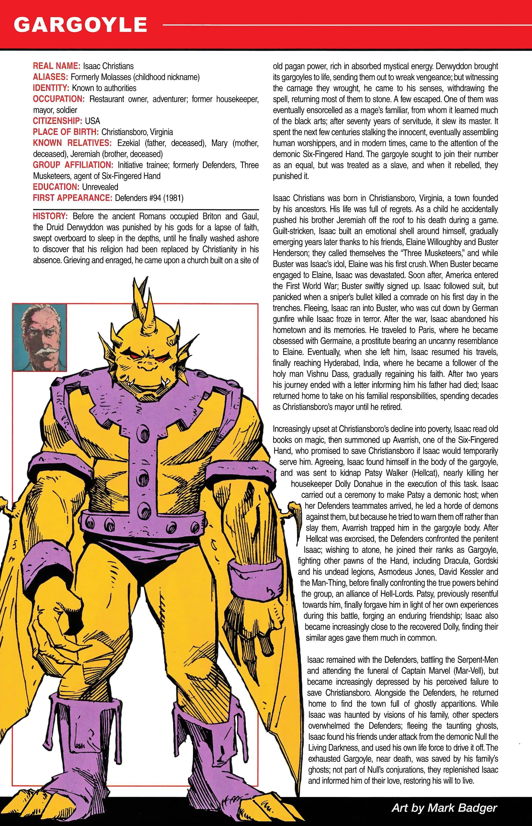 Read online Official Handbook of the Marvel Universe A to Z comic -  Issue # TPB 4 (Part 2) - 58