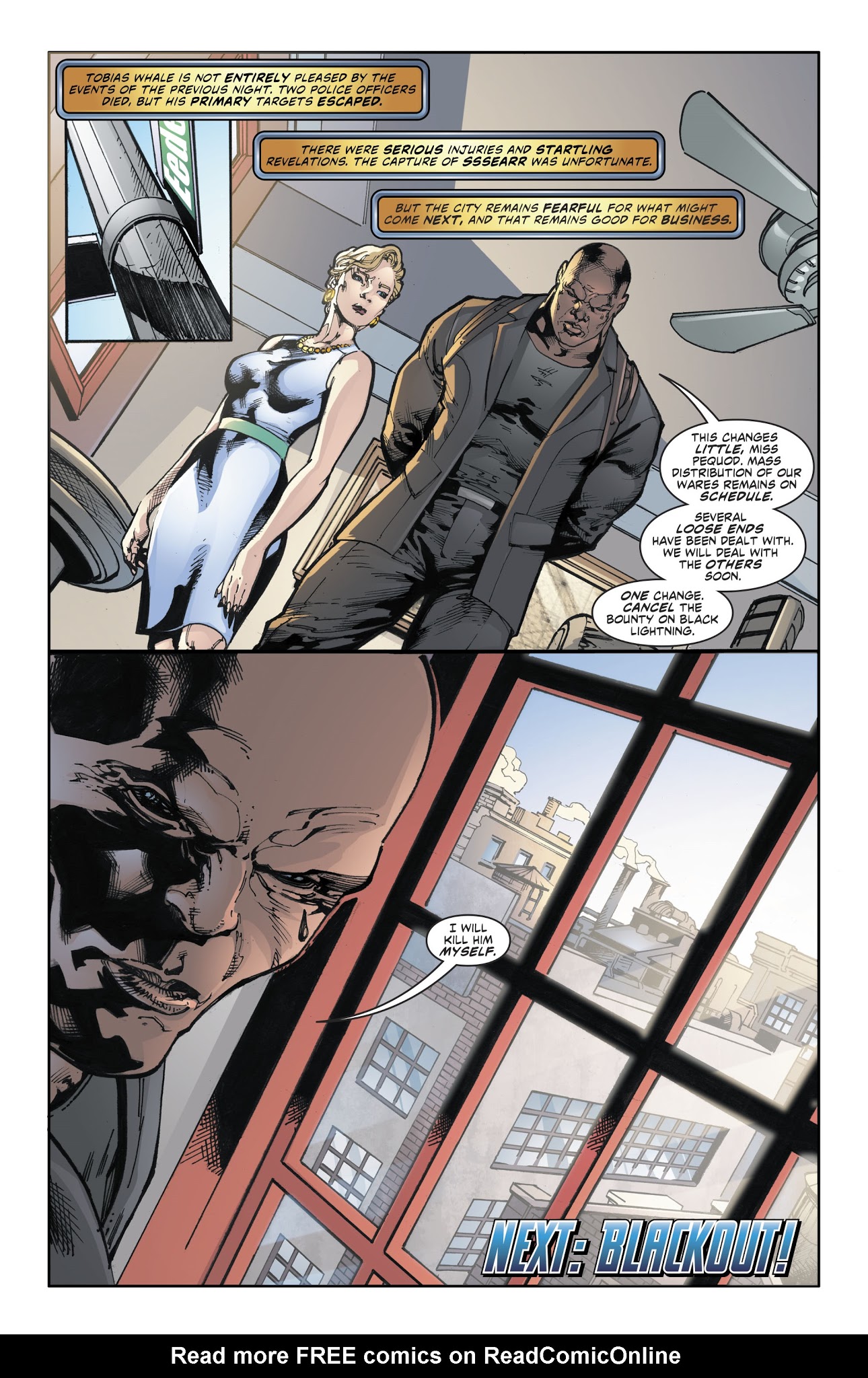 Read online Black Lightning: Cold Dead Hands comic -  Issue #4 - 23