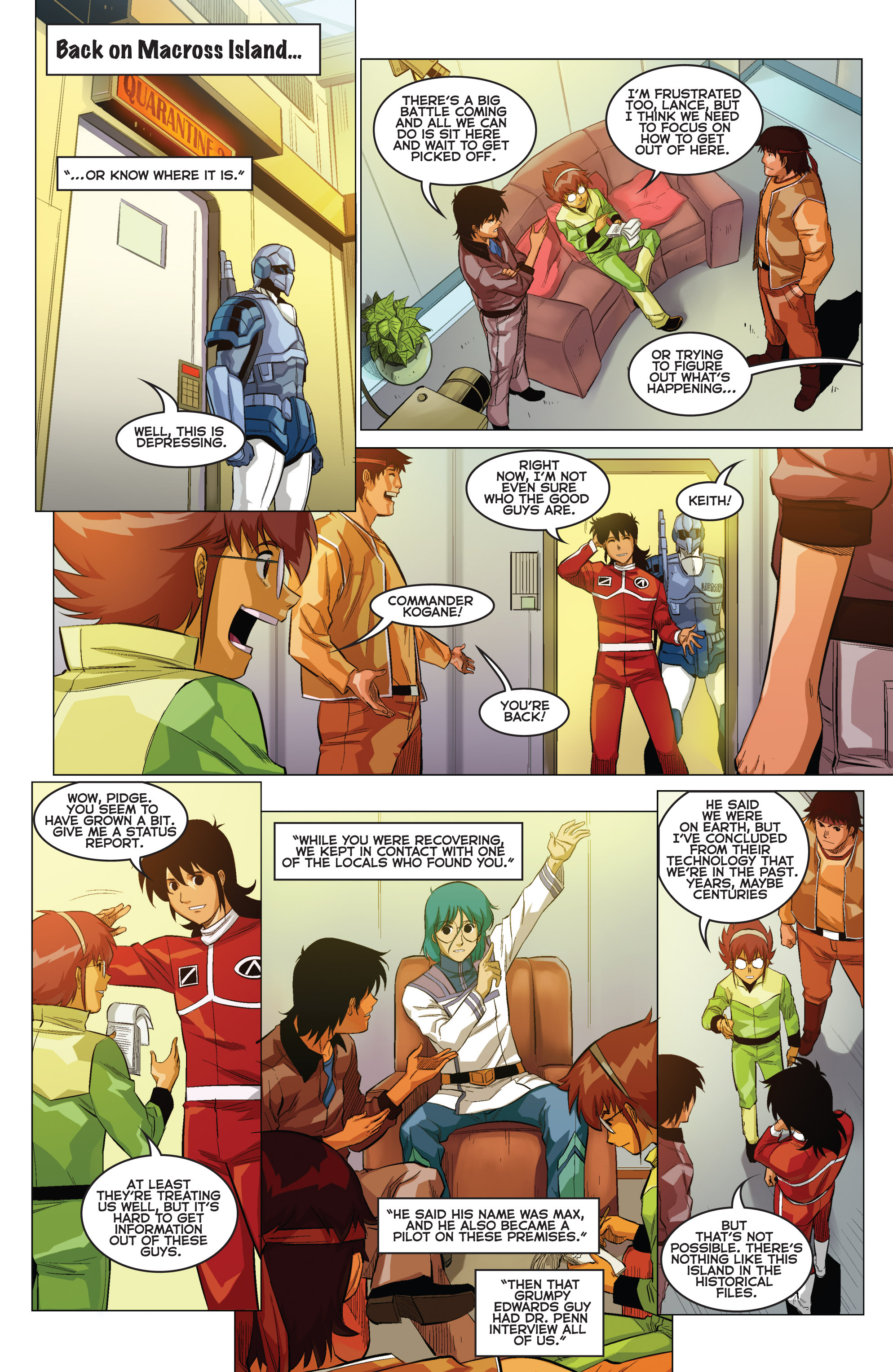 Read online Robotech/Voltron comic -  Issue #3 - 9