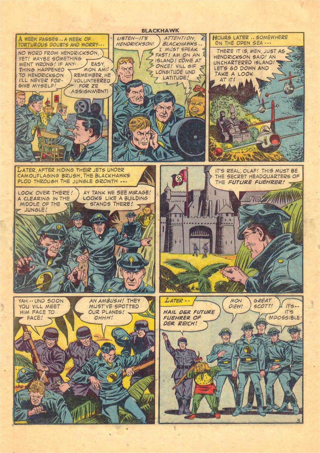 Read online Blackhawk (1957) comic -  Issue #67 - 19