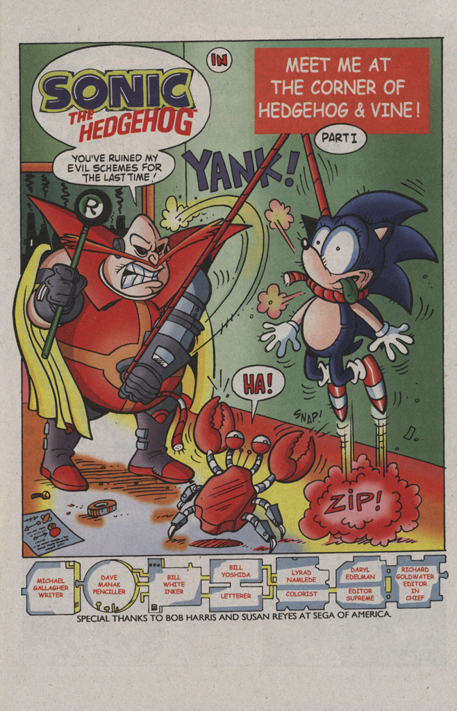 Read online Sonic the Hedgehog Free Comic Book Day Edition comic -  Issue # Special 2 - 5