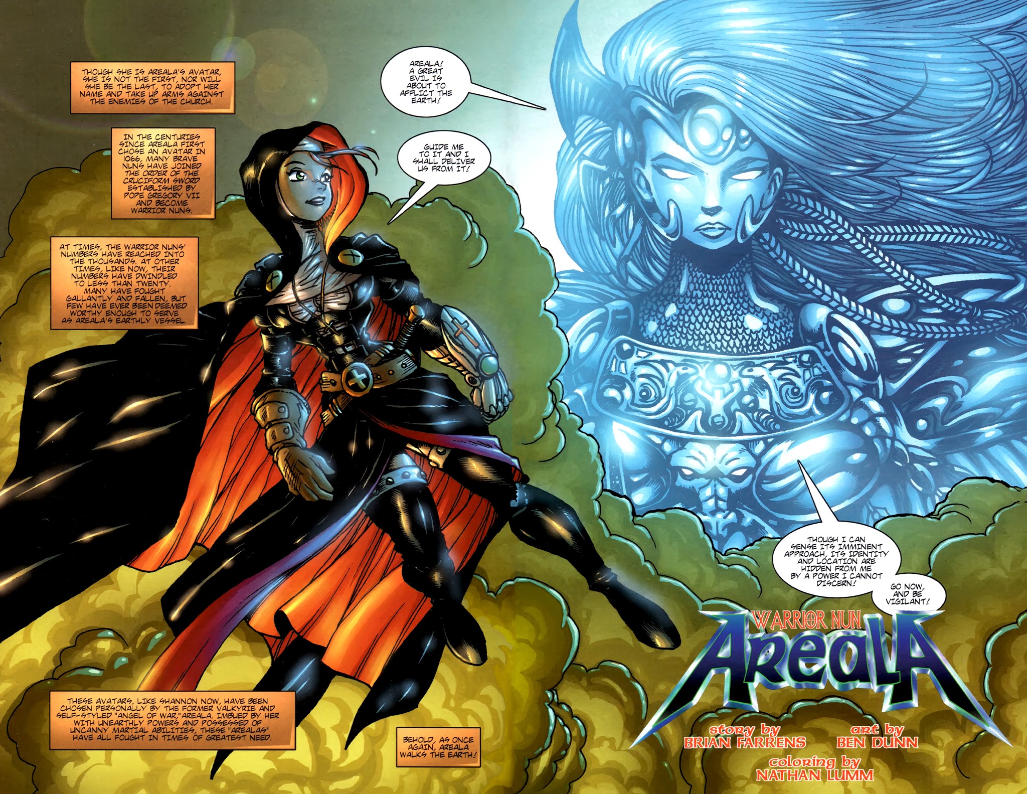 Read online Warrior Nun Areala (1999) comic -  Issue #1 - 4