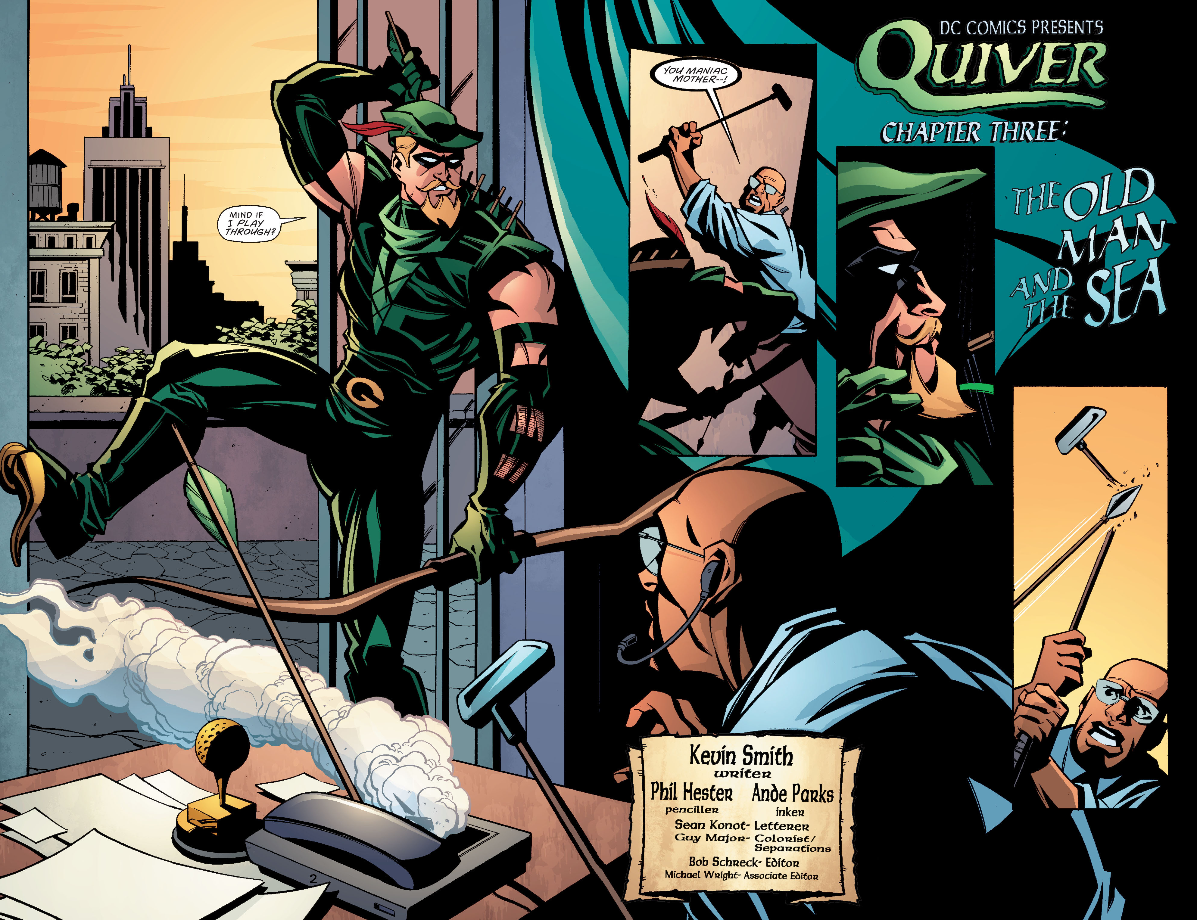 Read online Green Arrow (2001) comic -  Issue #3 - 3