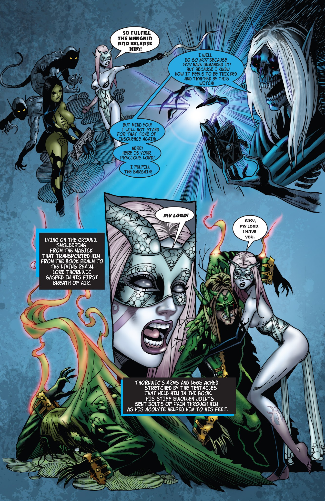 Read online Tarot: Witch of the Black Rose comic -  Issue #109 - 15