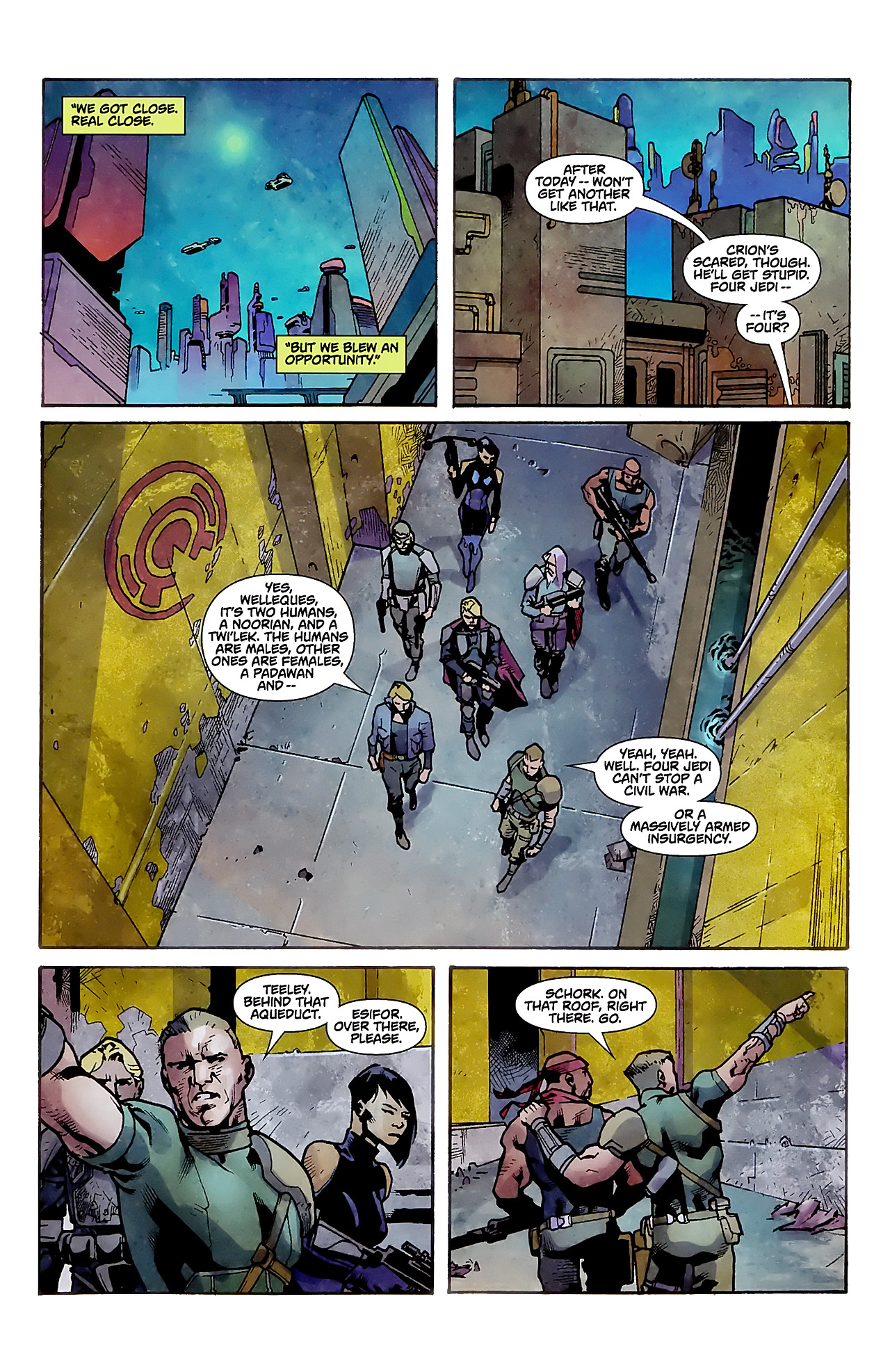 Read online Star Wars: Jedi - The Dark Side comic -  Issue #4 - 7