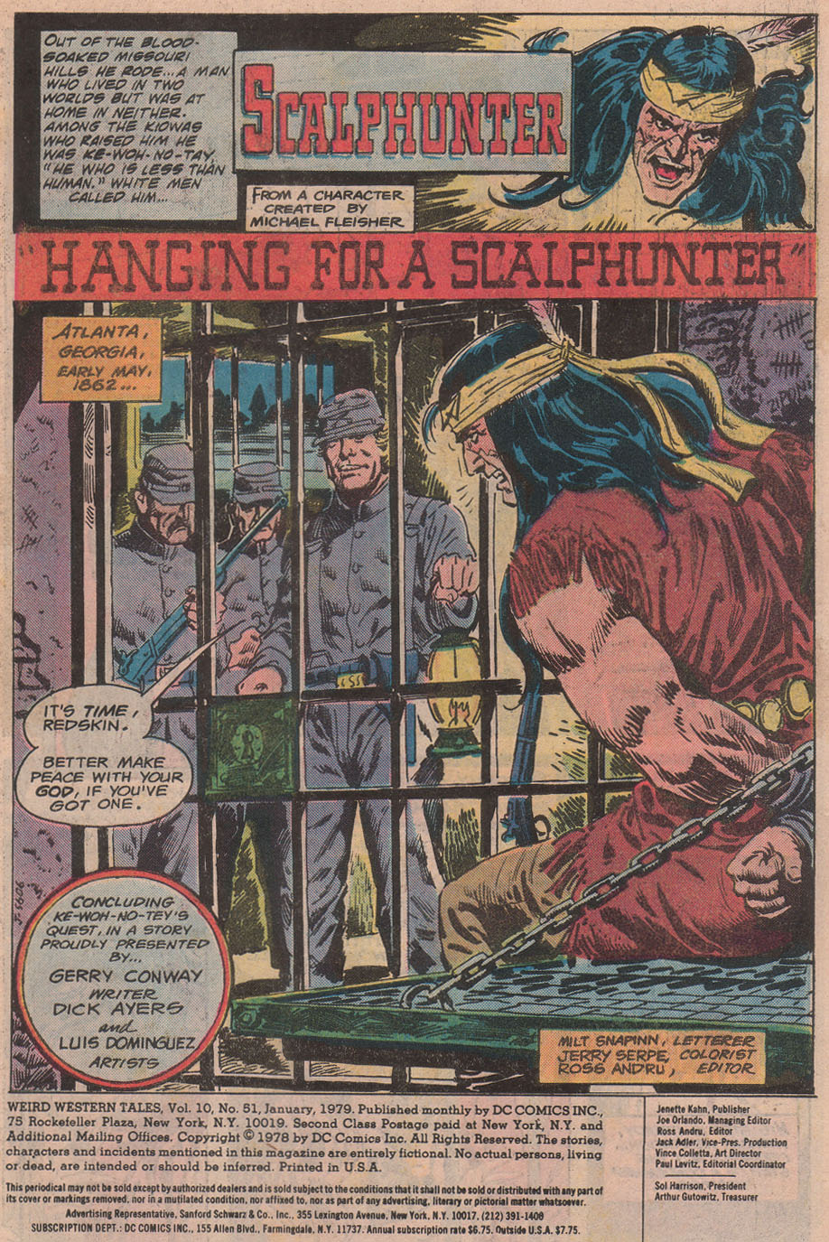Read online Weird Western Tales (1972) comic -  Issue #51 - 3