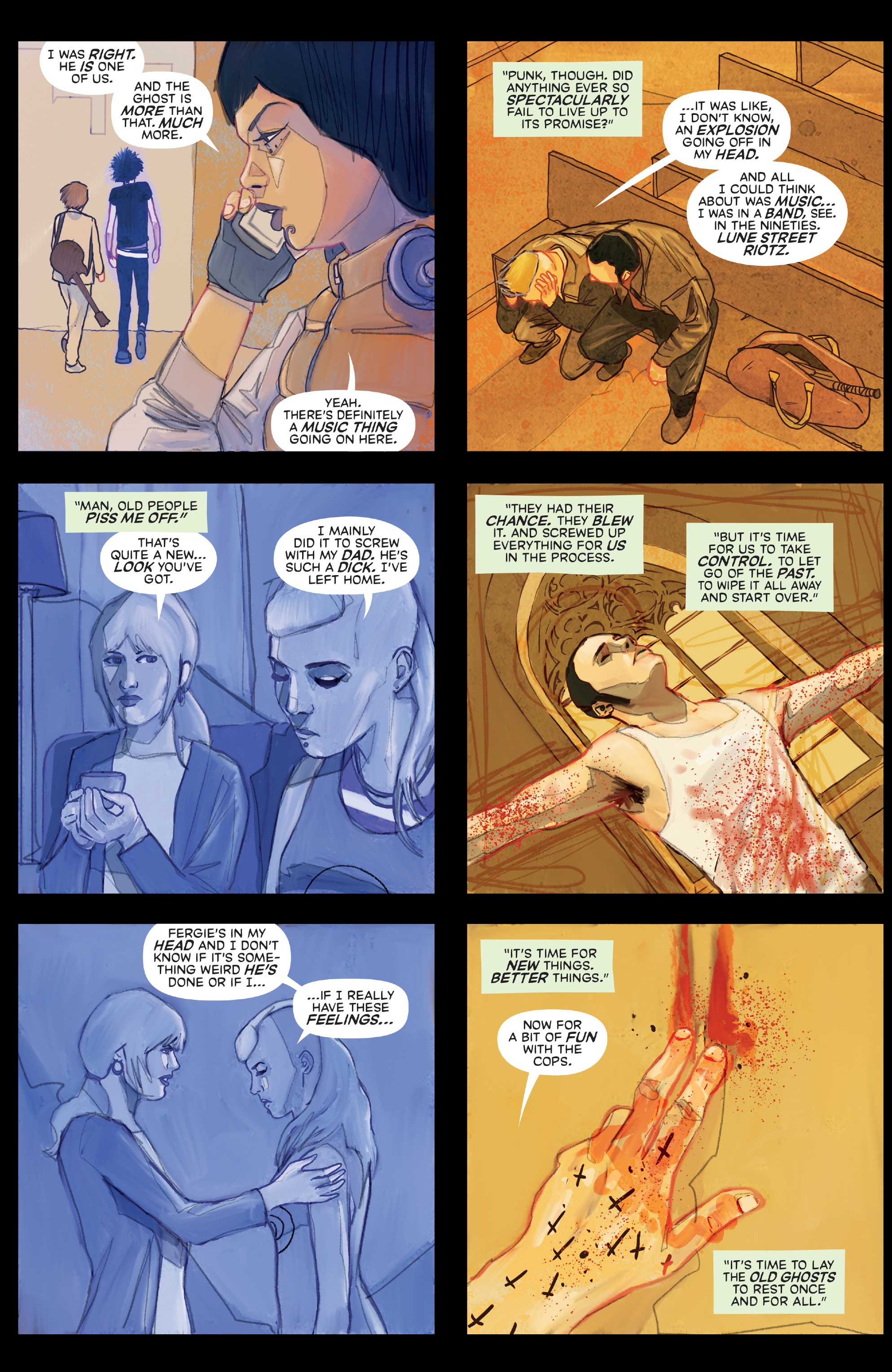 Read online Punks Not Dead: London Calling comic -  Issue #1 - 19