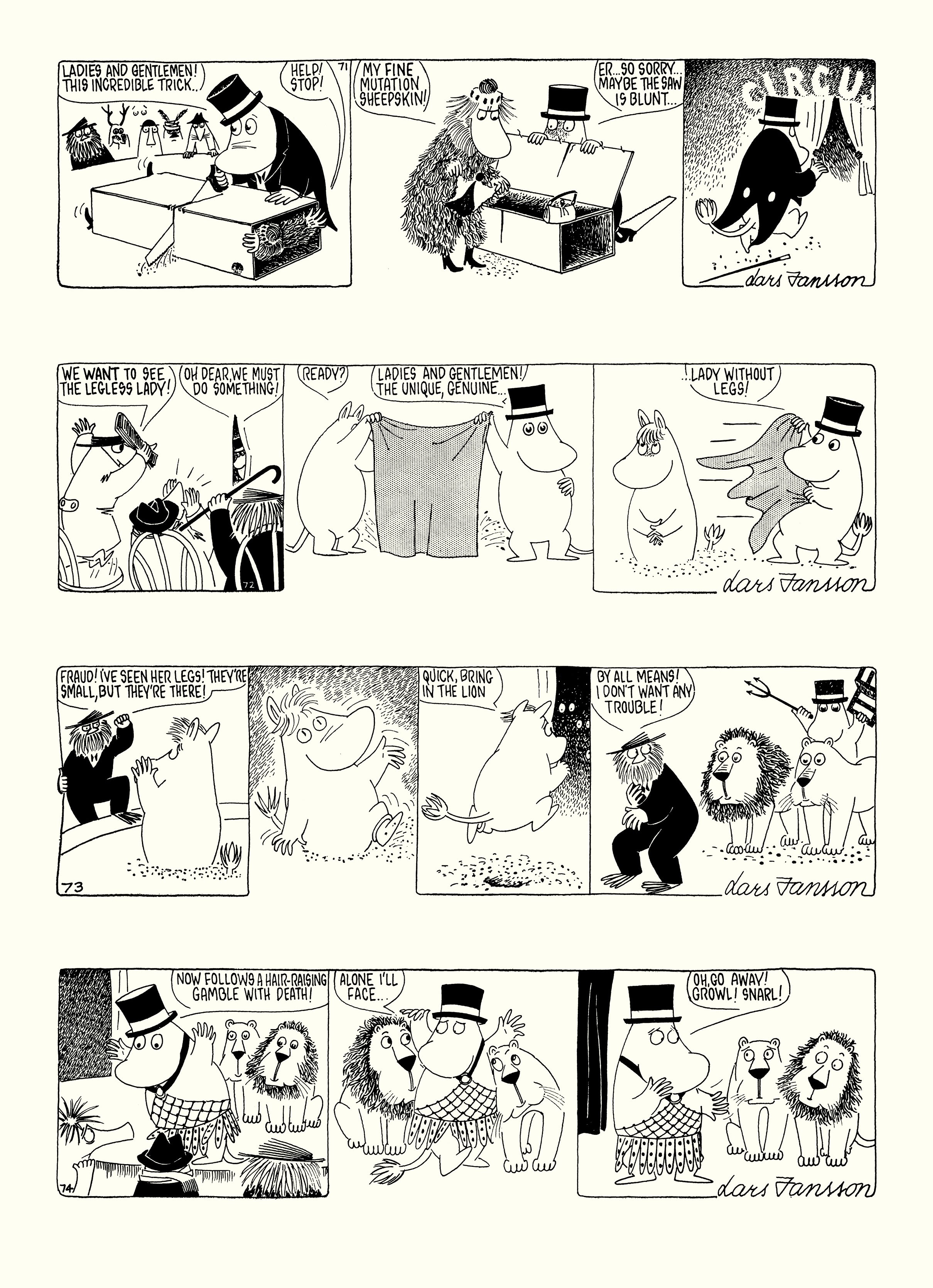 Read online Moomin: The Complete Lars Jansson Comic Strip comic -  Issue # TPB 6 - 86