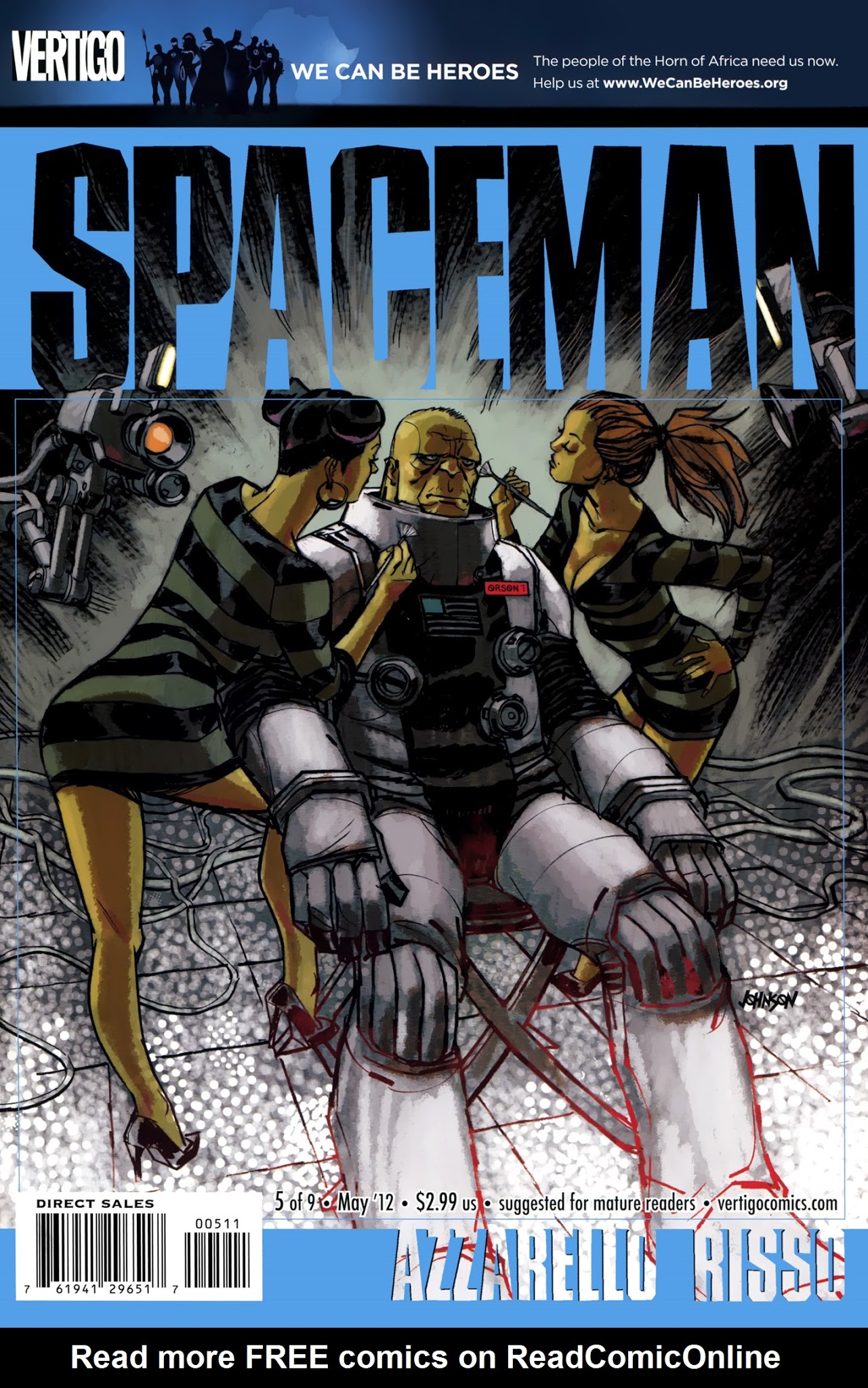 Read online Spaceman comic -  Issue #5 - 1