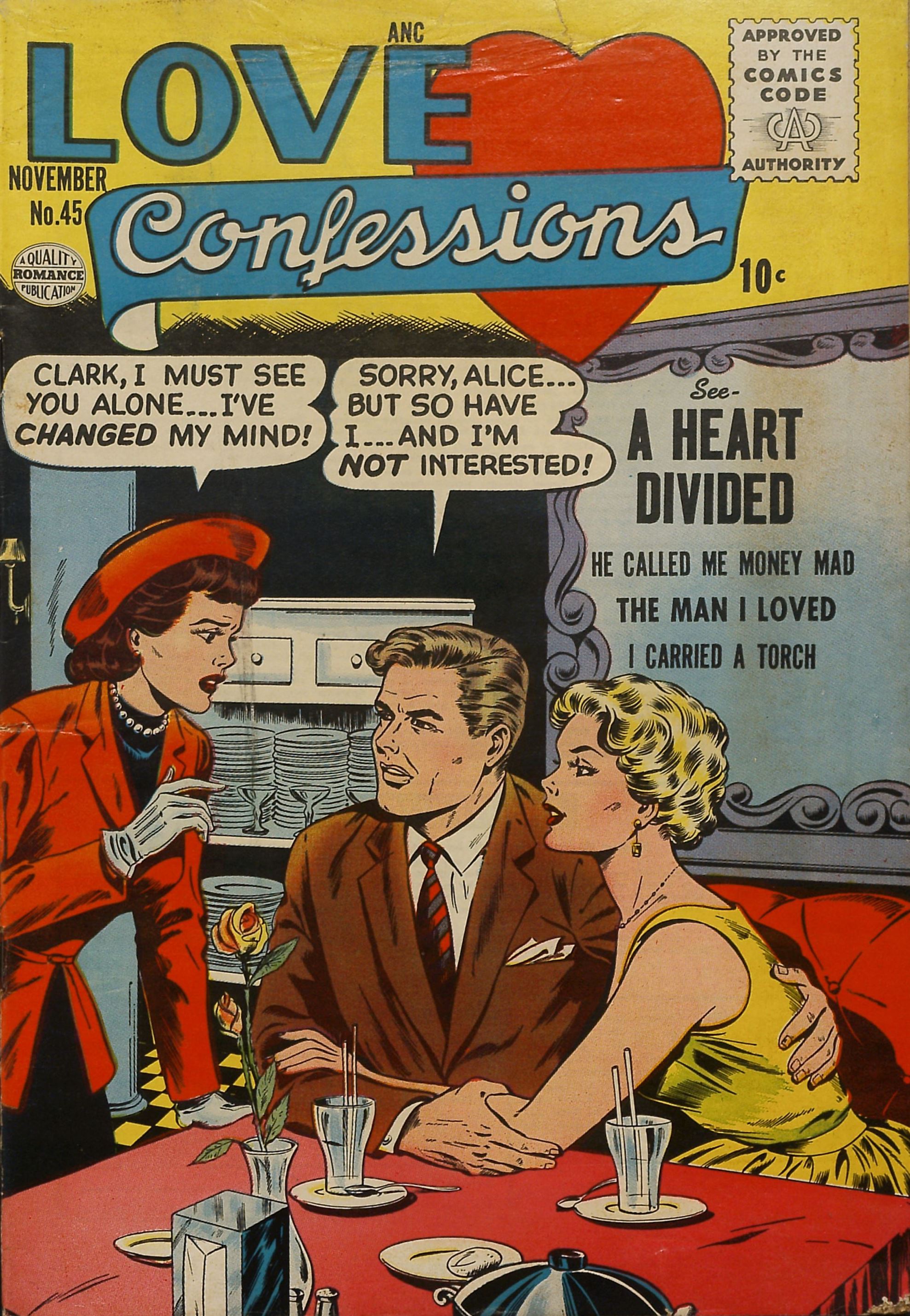 Read online Love Confessions comic -  Issue #45 - 1