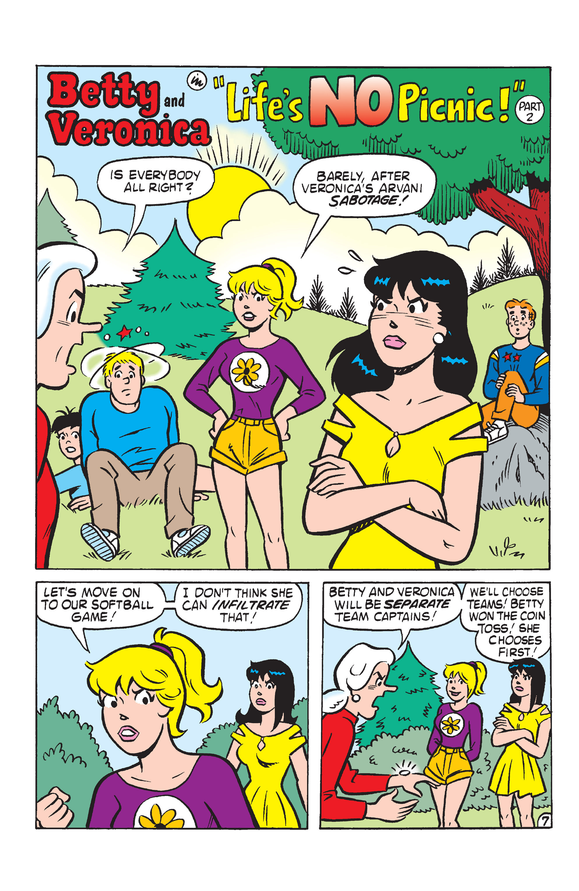Read online Betty and Veronica: Picnic Antics comic -  Issue # TPB - 74