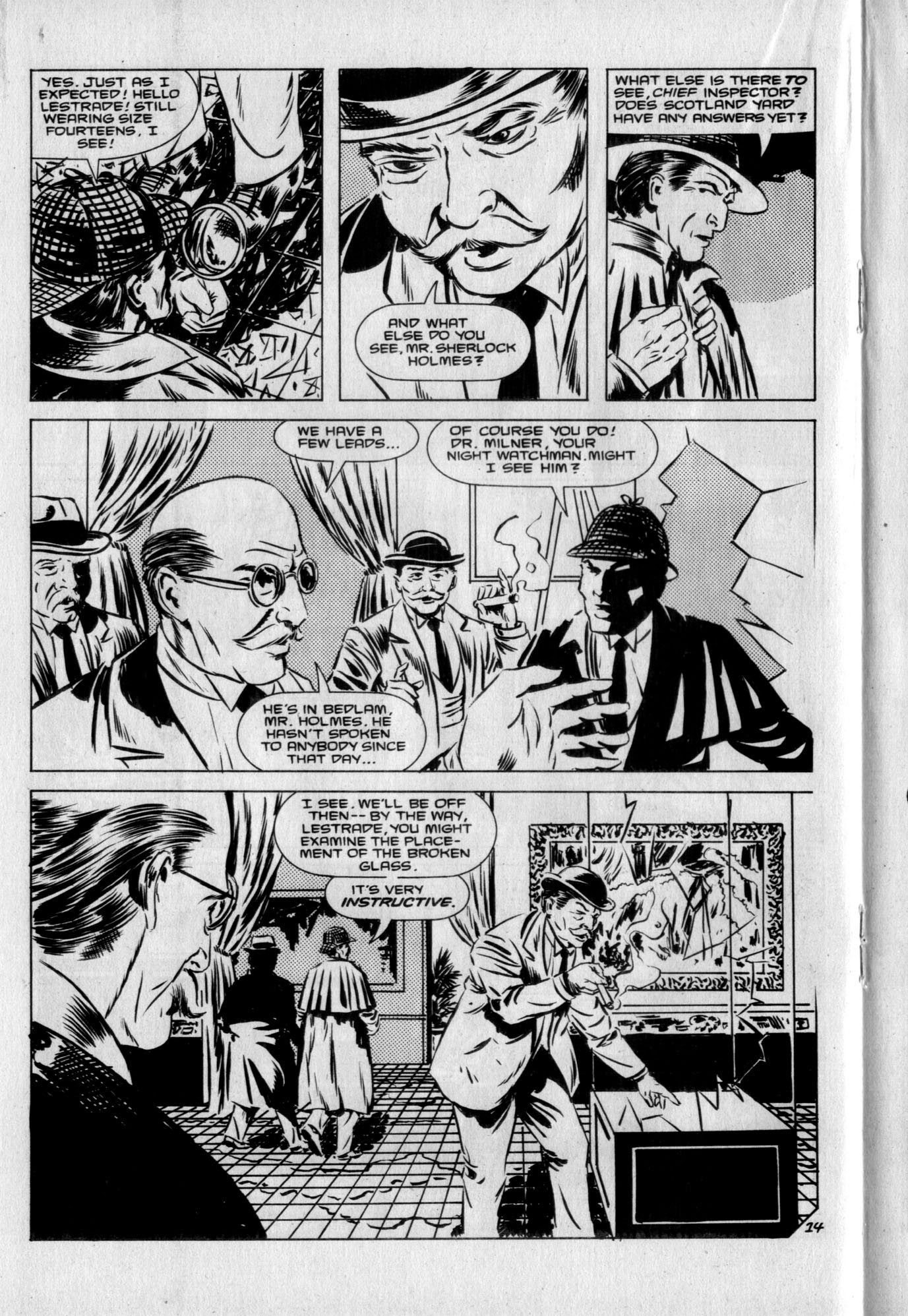 Read online Sherlock Holmes in the Case of the Missing Martian comic -  Issue #1 - 16