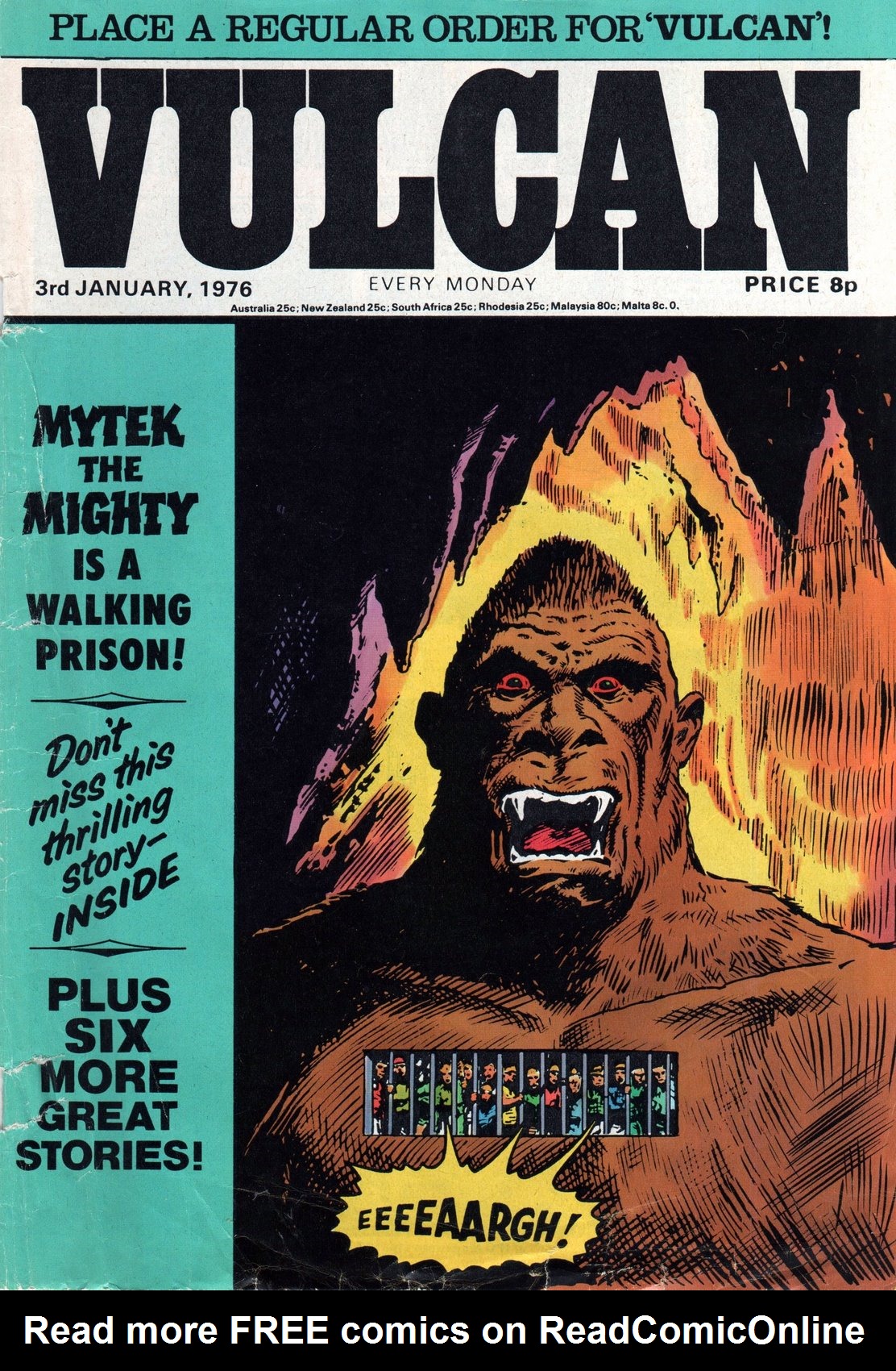 Read online Vulcan comic -  Issue #15 - 1