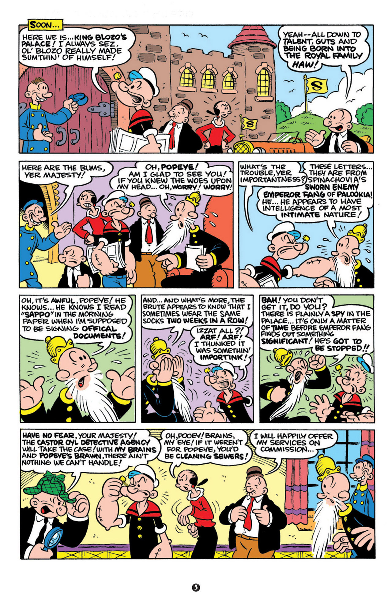 Read online Popeye (2012) comic -  Issue #4 - 7