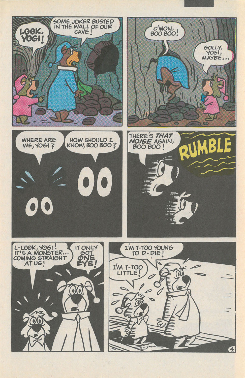 Read online Yogi Bear (1992) comic -  Issue #5 - 7