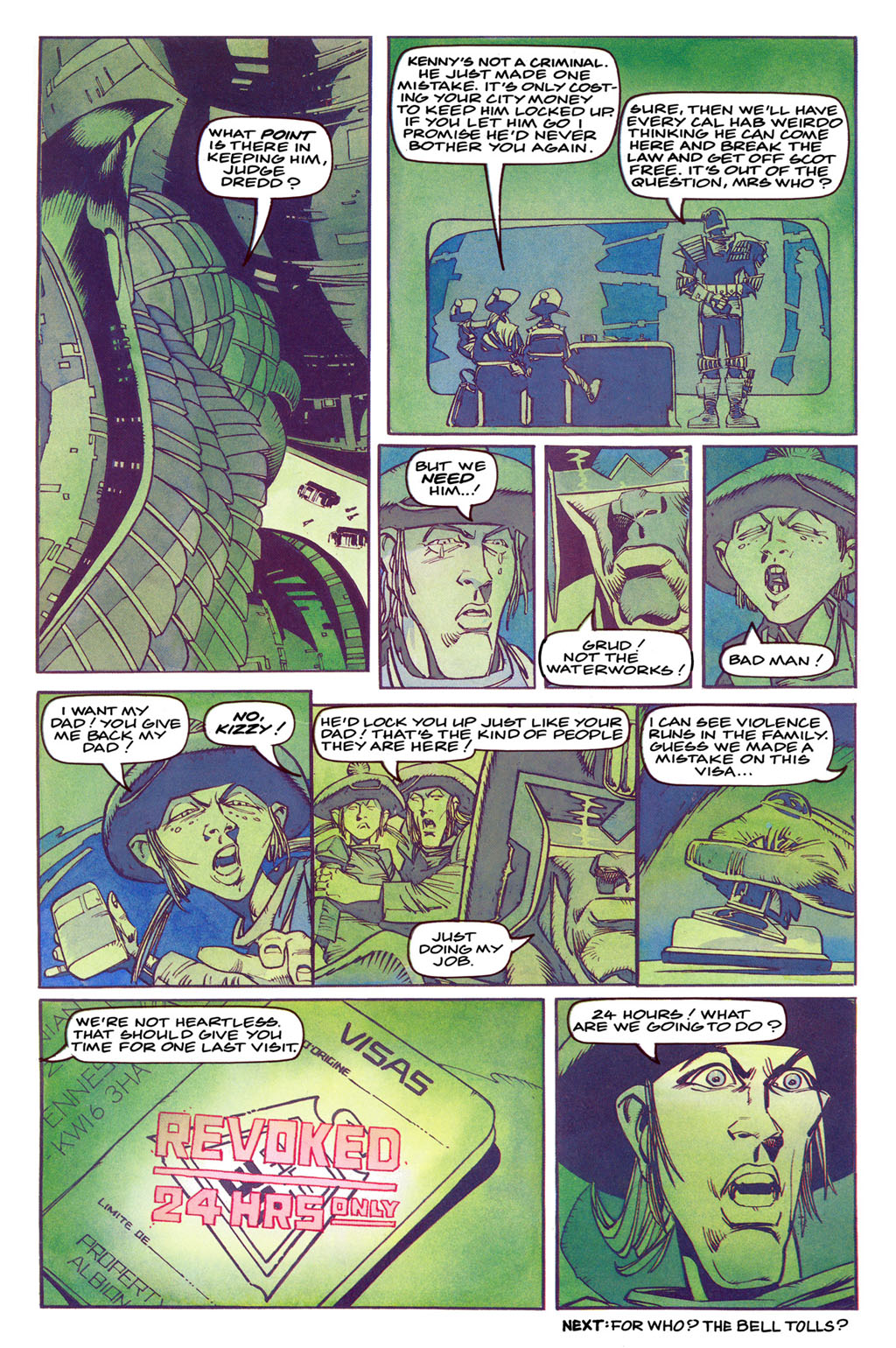 Read online Judge Dredd: The Megazine comic -  Issue #1 - 50