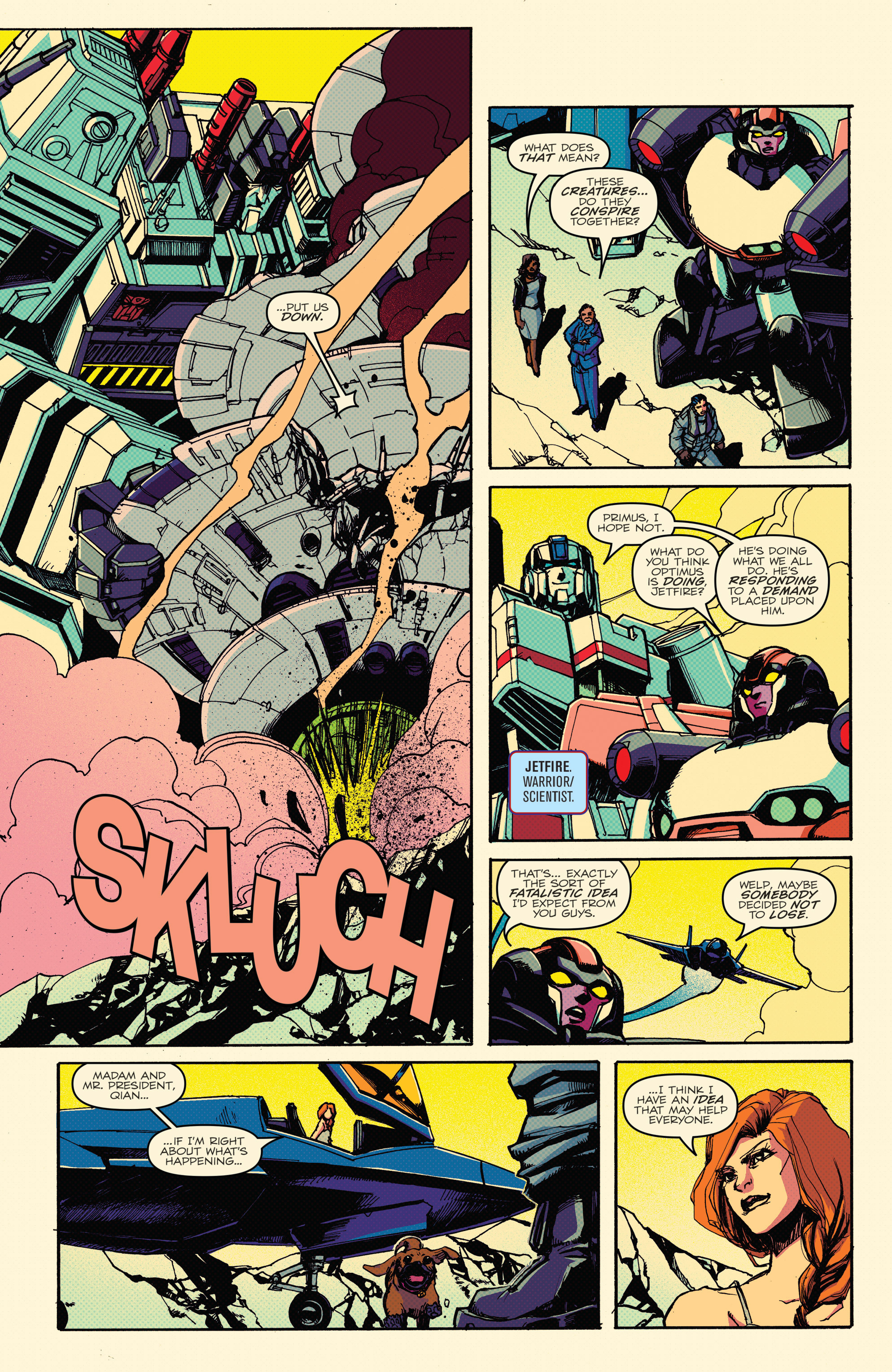 Read online Optimus Prime comic -  Issue #6 - 21