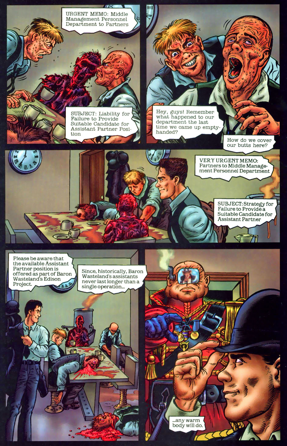 Read online Neil Gaiman's Teknophage comic -  Issue #5 - 19