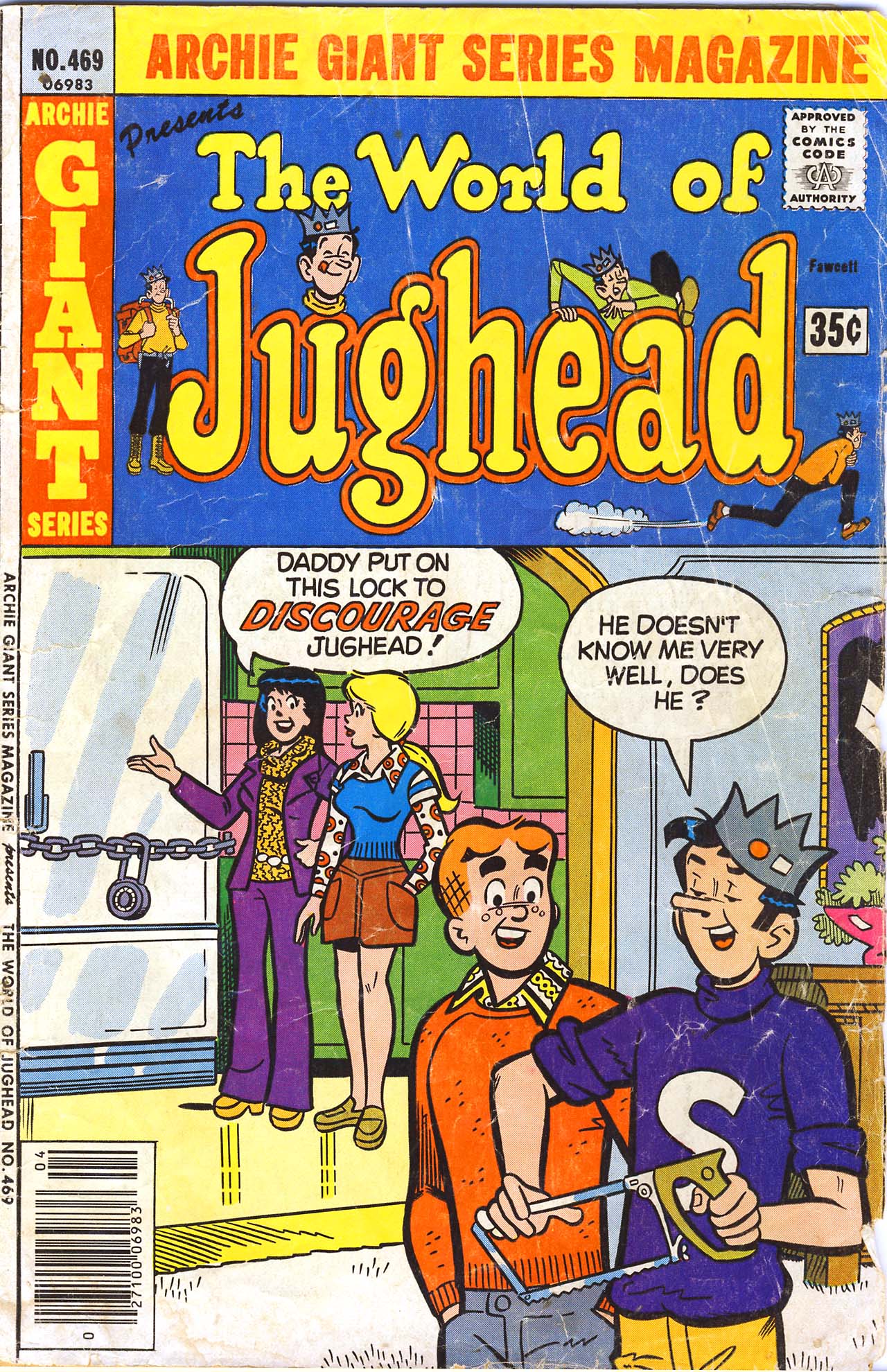 Read online Archie Giant Series Magazine comic -  Issue #469 - 1