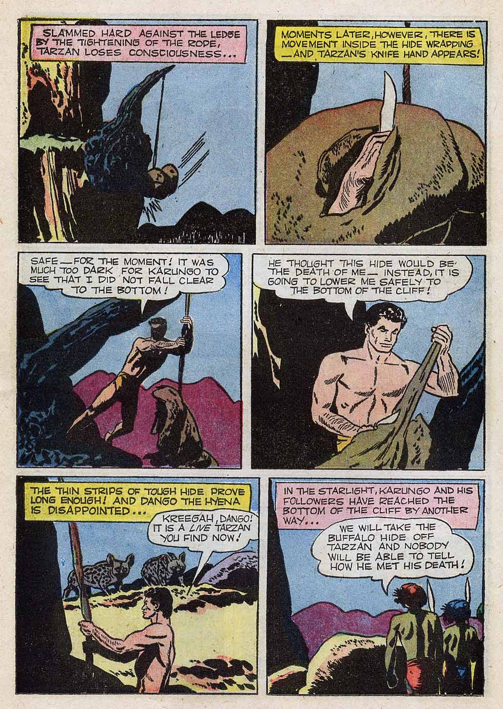 Read online Tarzan (1948) comic -  Issue #101 - 16