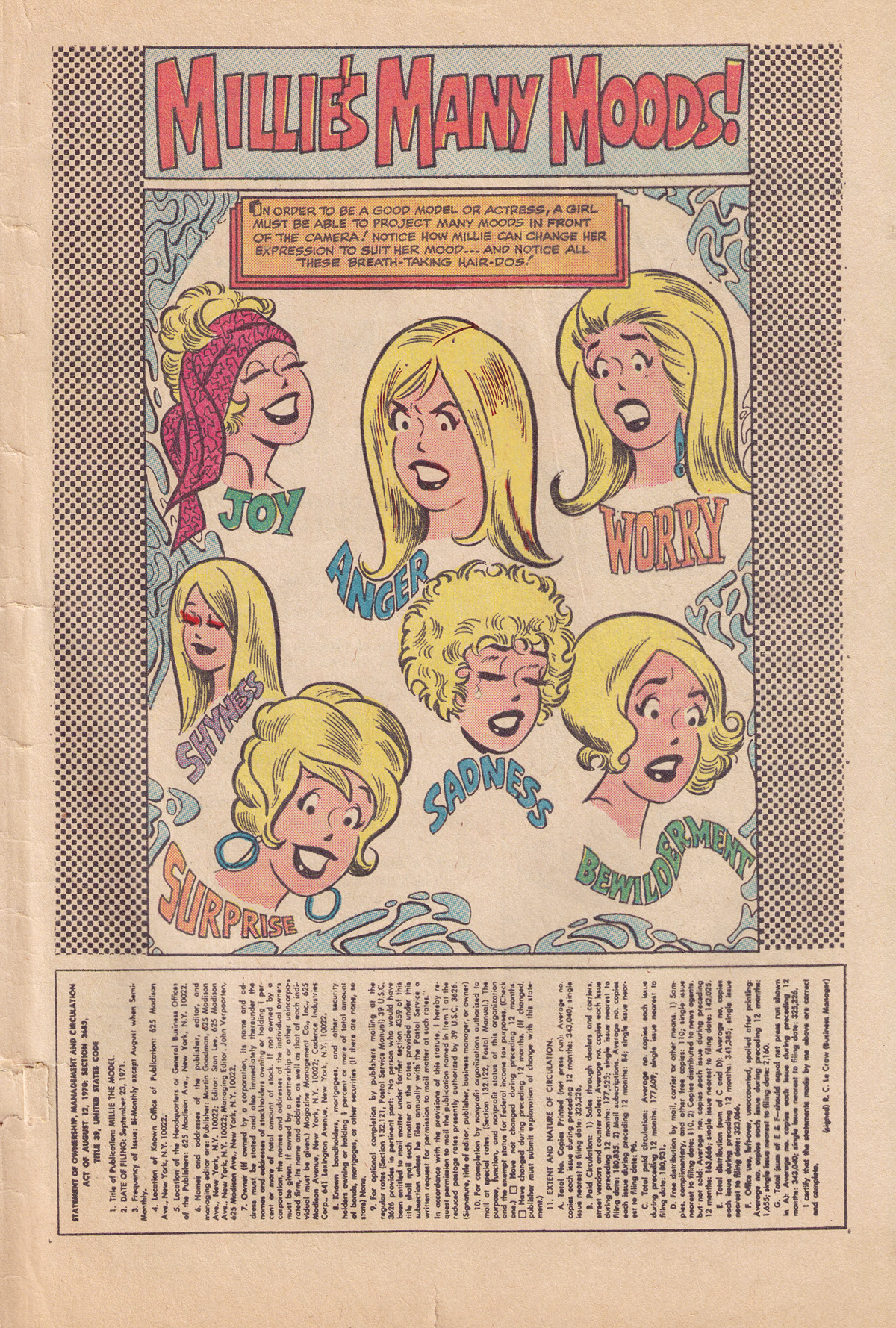 Read online Millie the Model comic -  Issue #196 - 33