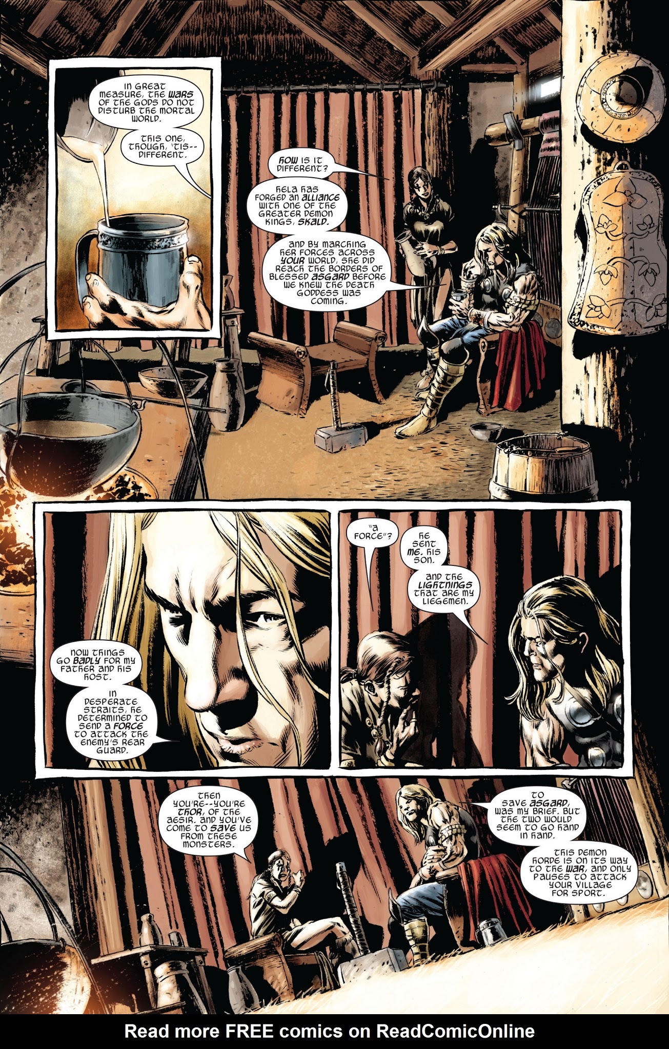 Read online Thor: Wolves of the North comic -  Issue # Full - 9