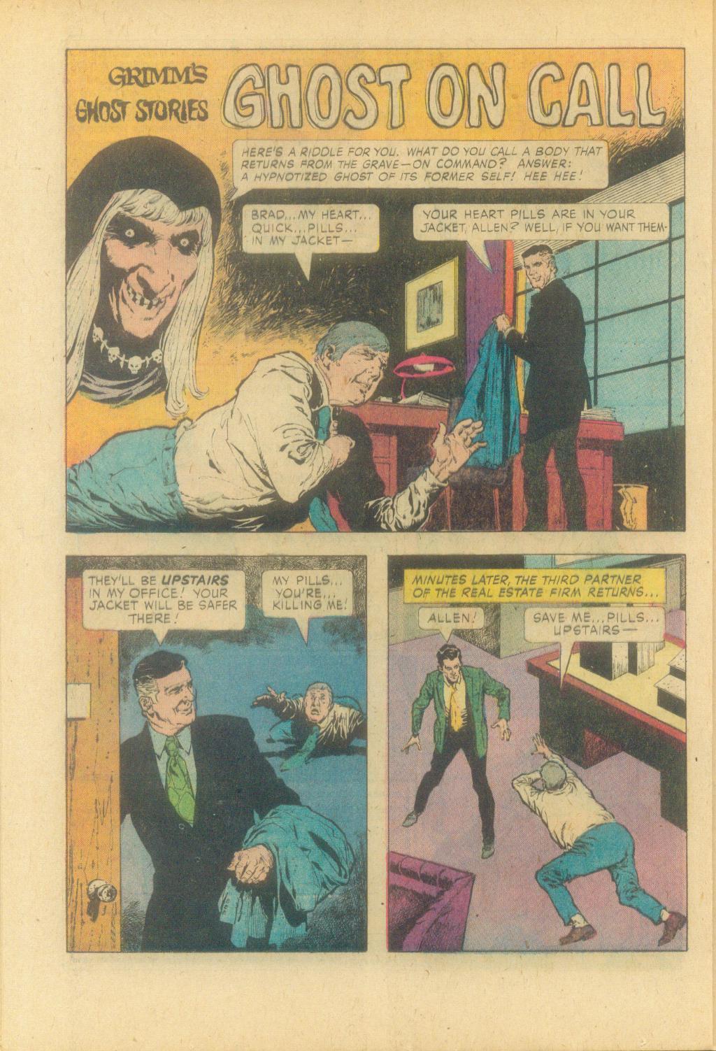 Read online Grimm's Ghost Stories comic -  Issue #16 - 20
