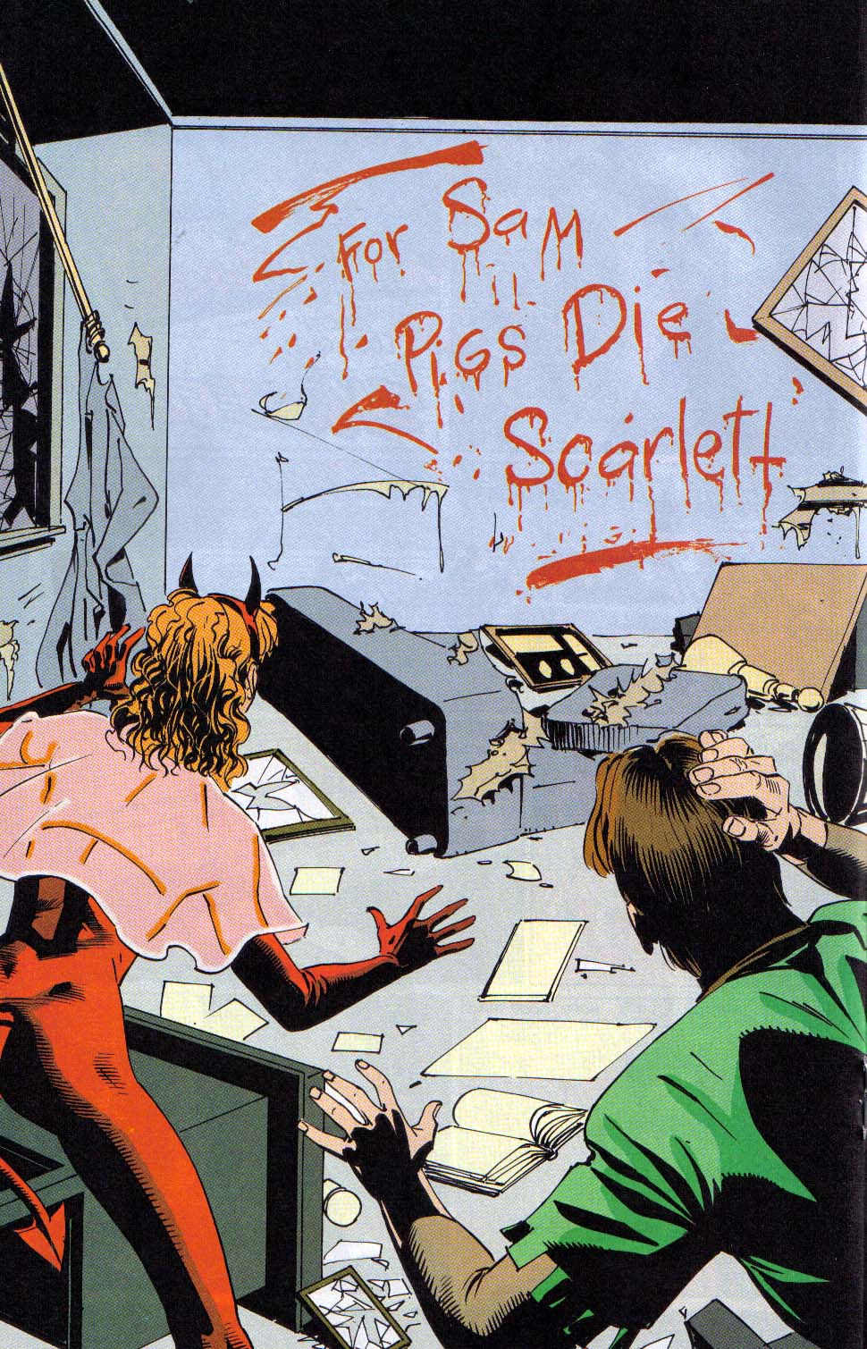 Read online Scarlett comic -  Issue #1 - 25