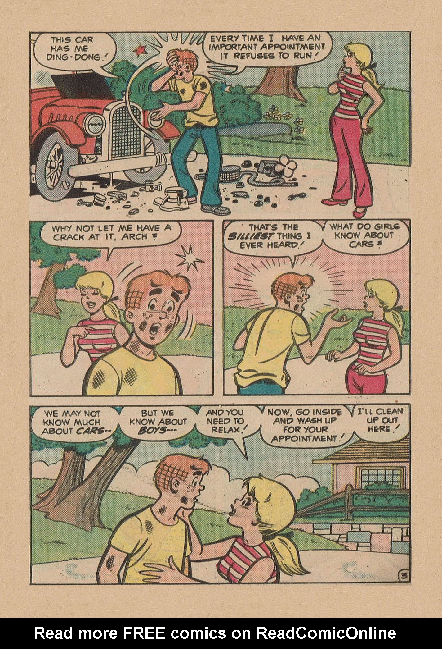 Read online Archie Digest Magazine comic -  Issue #72 - 83