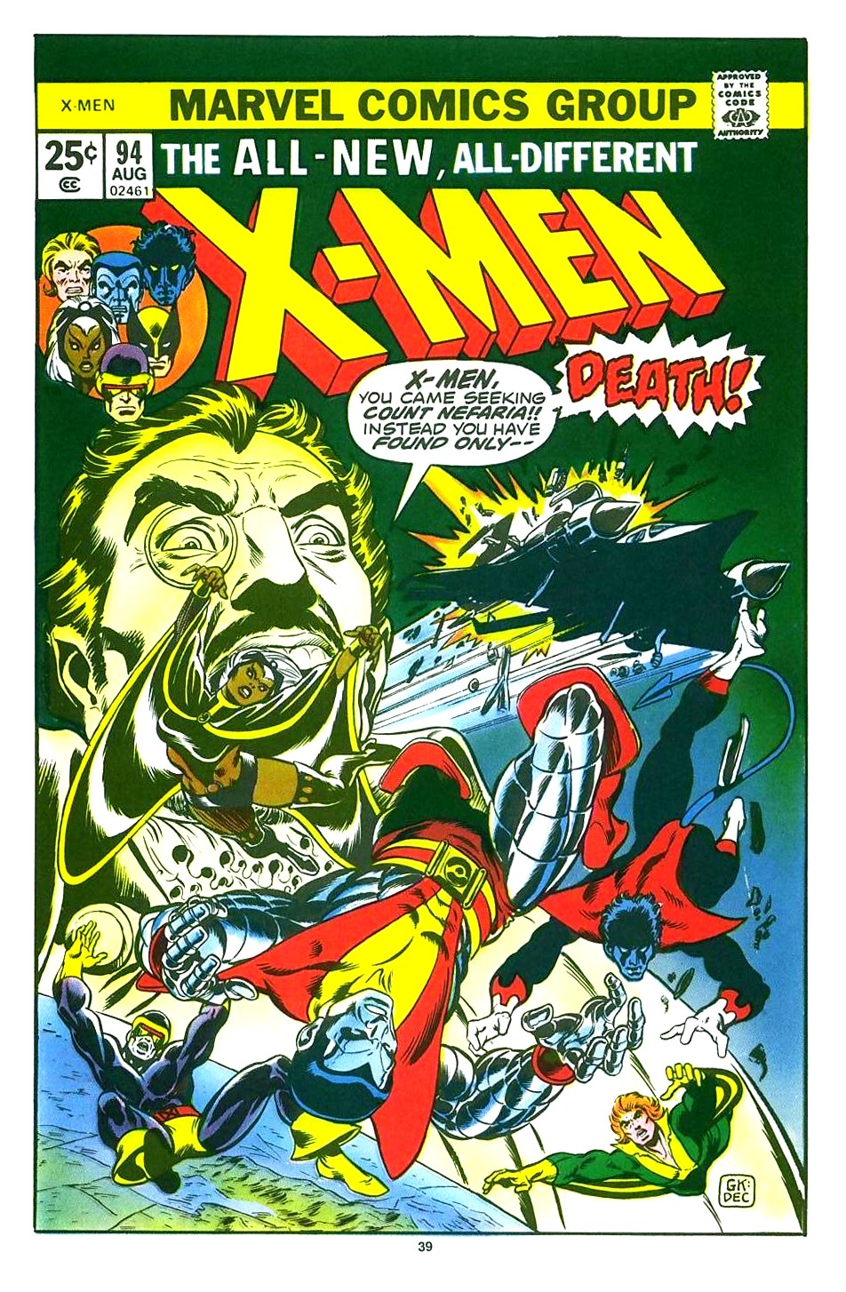 Read online The Official Marvel Index To The X-Men comic -  Issue #4 - 41