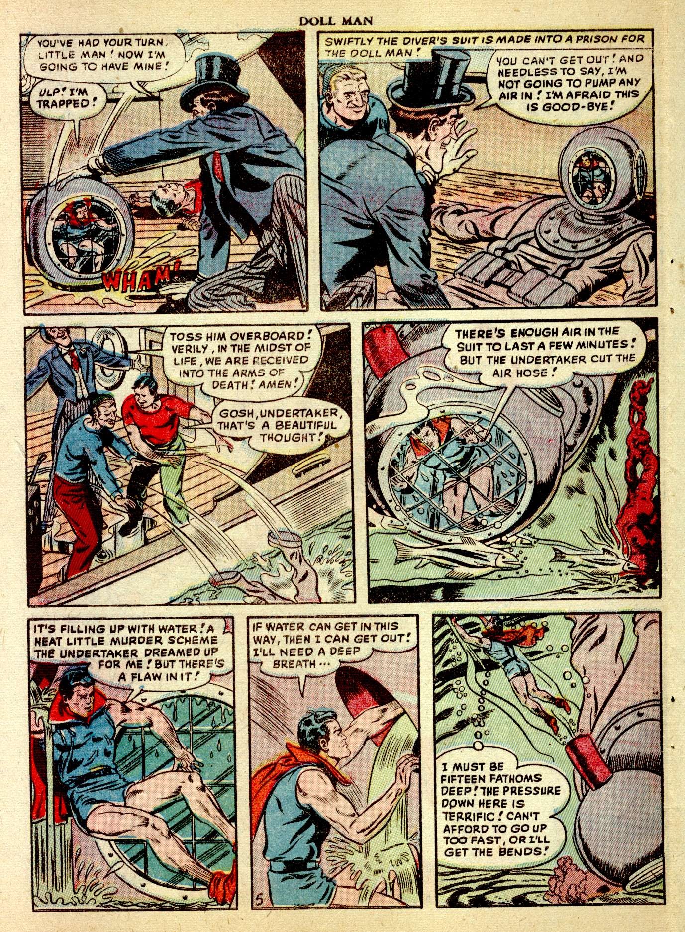 Read online Doll Man comic -  Issue #24 - 28