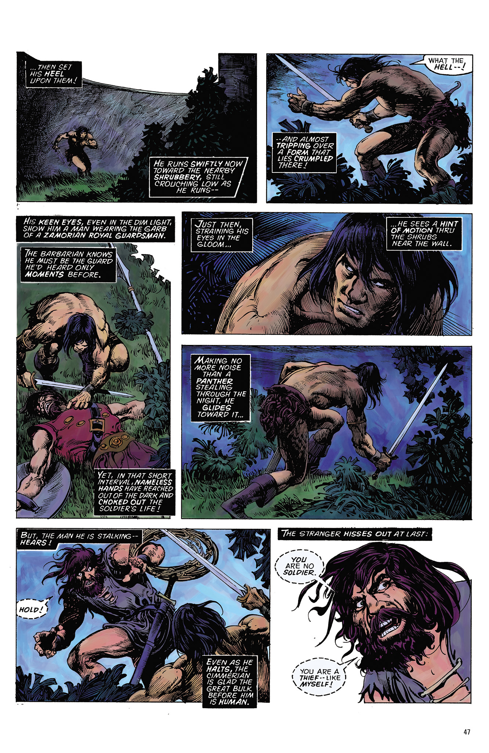 Read online Robert E. Howard's Savage Sword comic -  Issue #8 - 50