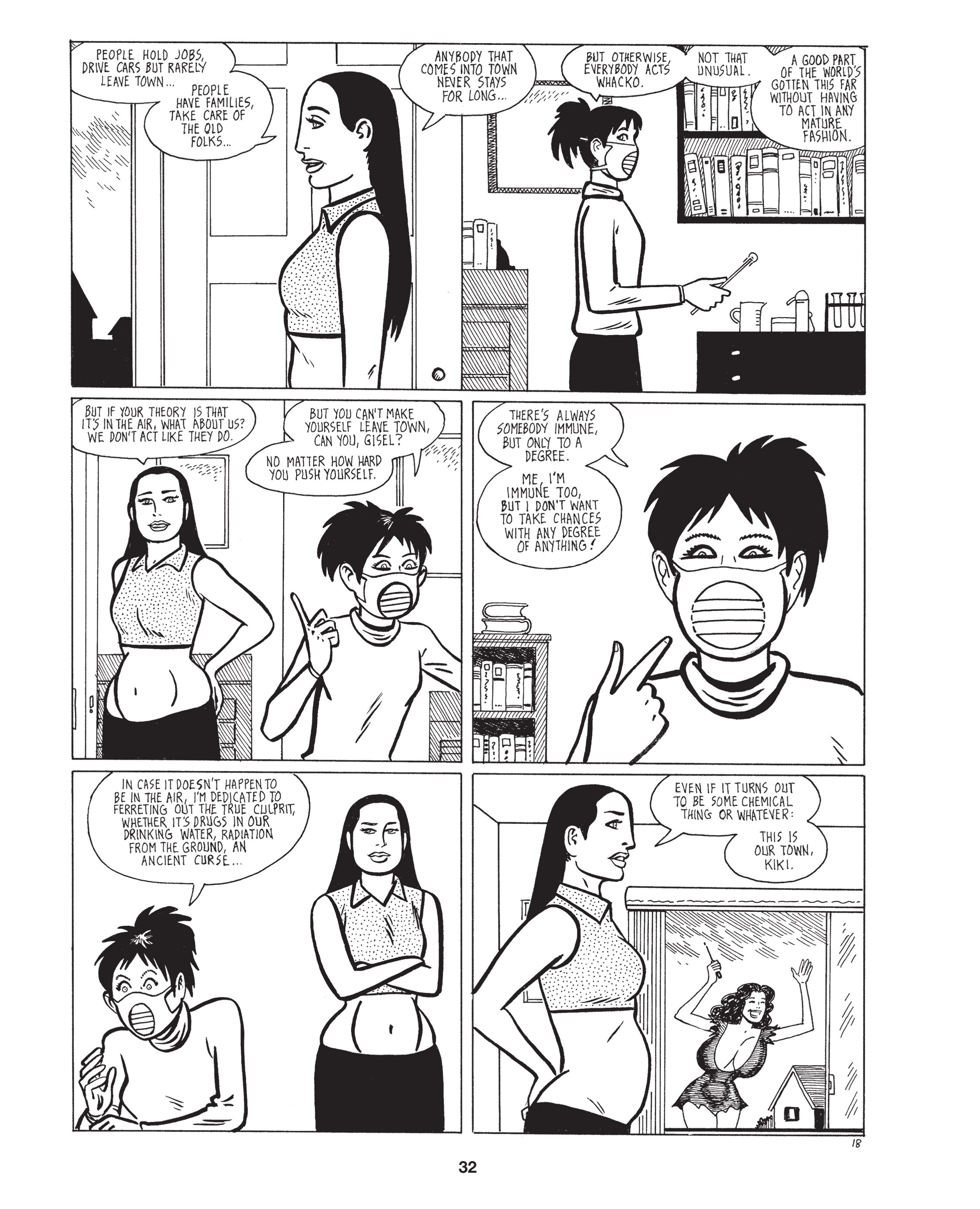 Read online Love and Rockets: New Stories comic -  Issue #5 - 33