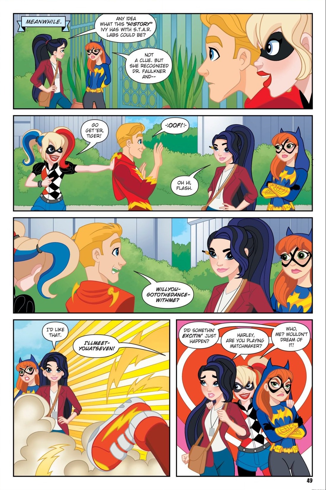 Read online DC Super Hero Girls: Date With Disaster comic -  Issue # TPB - 48