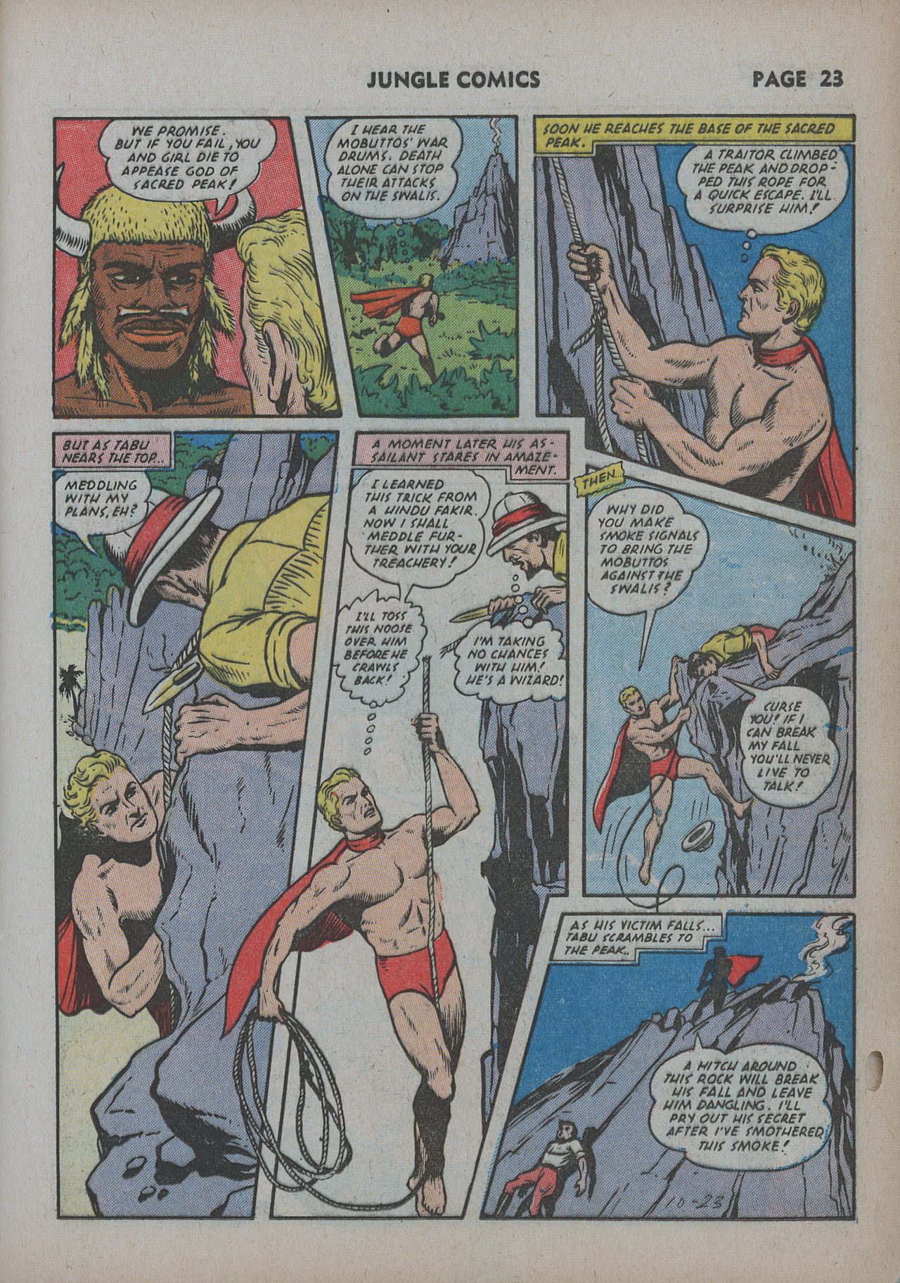 Read online Jungle Comics comic -  Issue #31 - 26