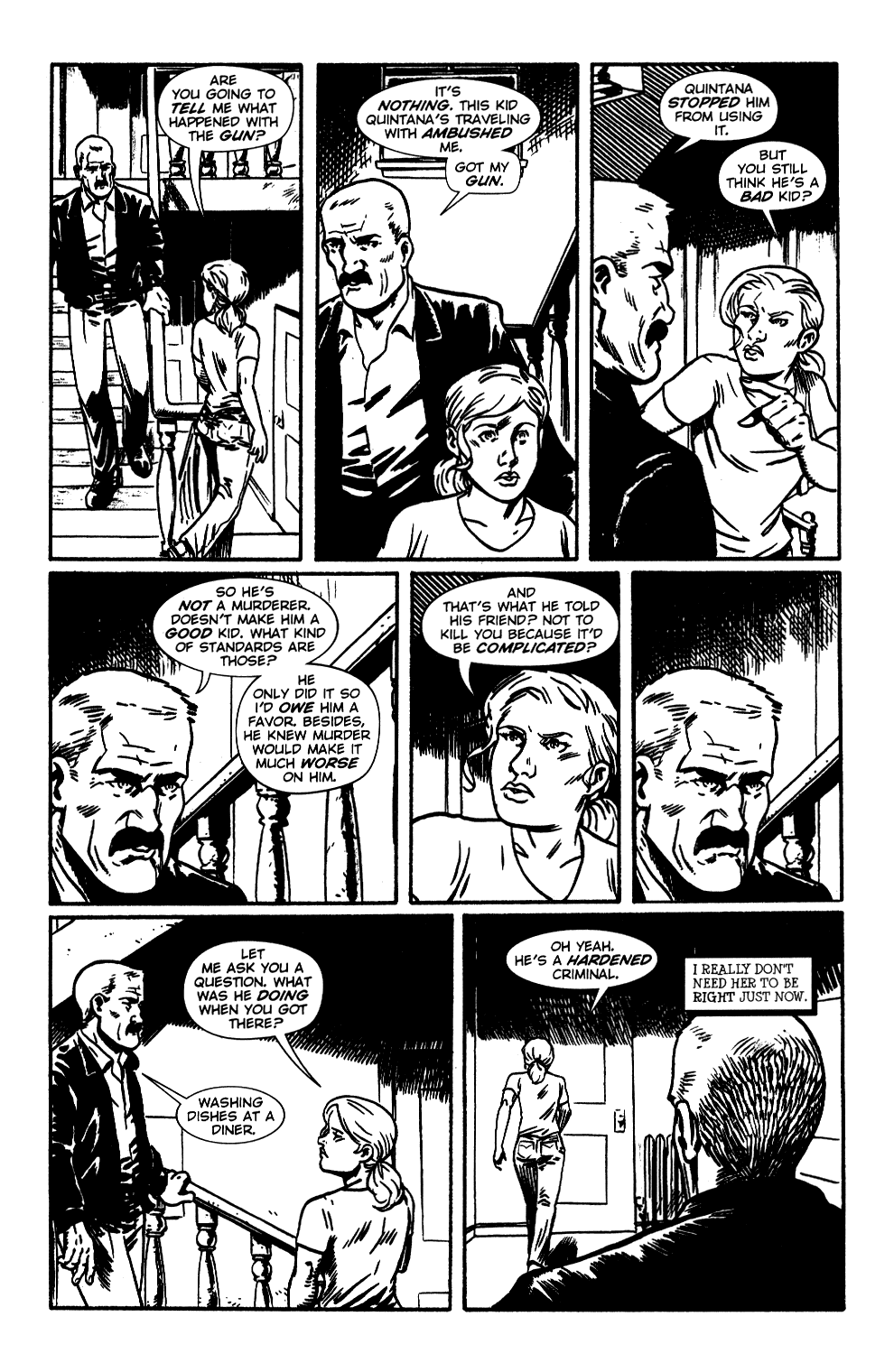 Read online Three Strikes comic -  Issue #3 - 23