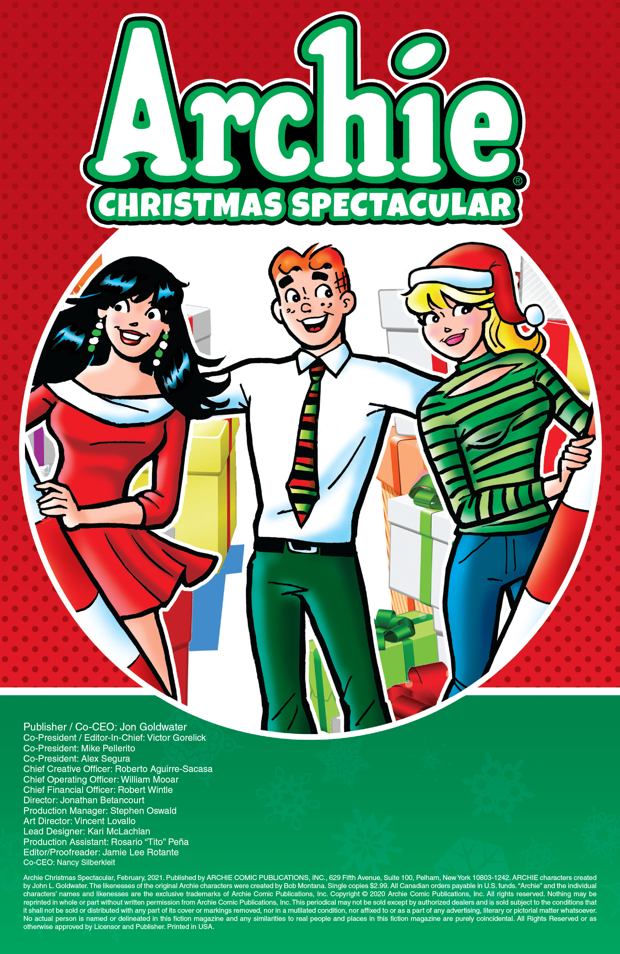 Read online Archie's Christmas Spectacular 2020 comic -  Issue # Full - 2