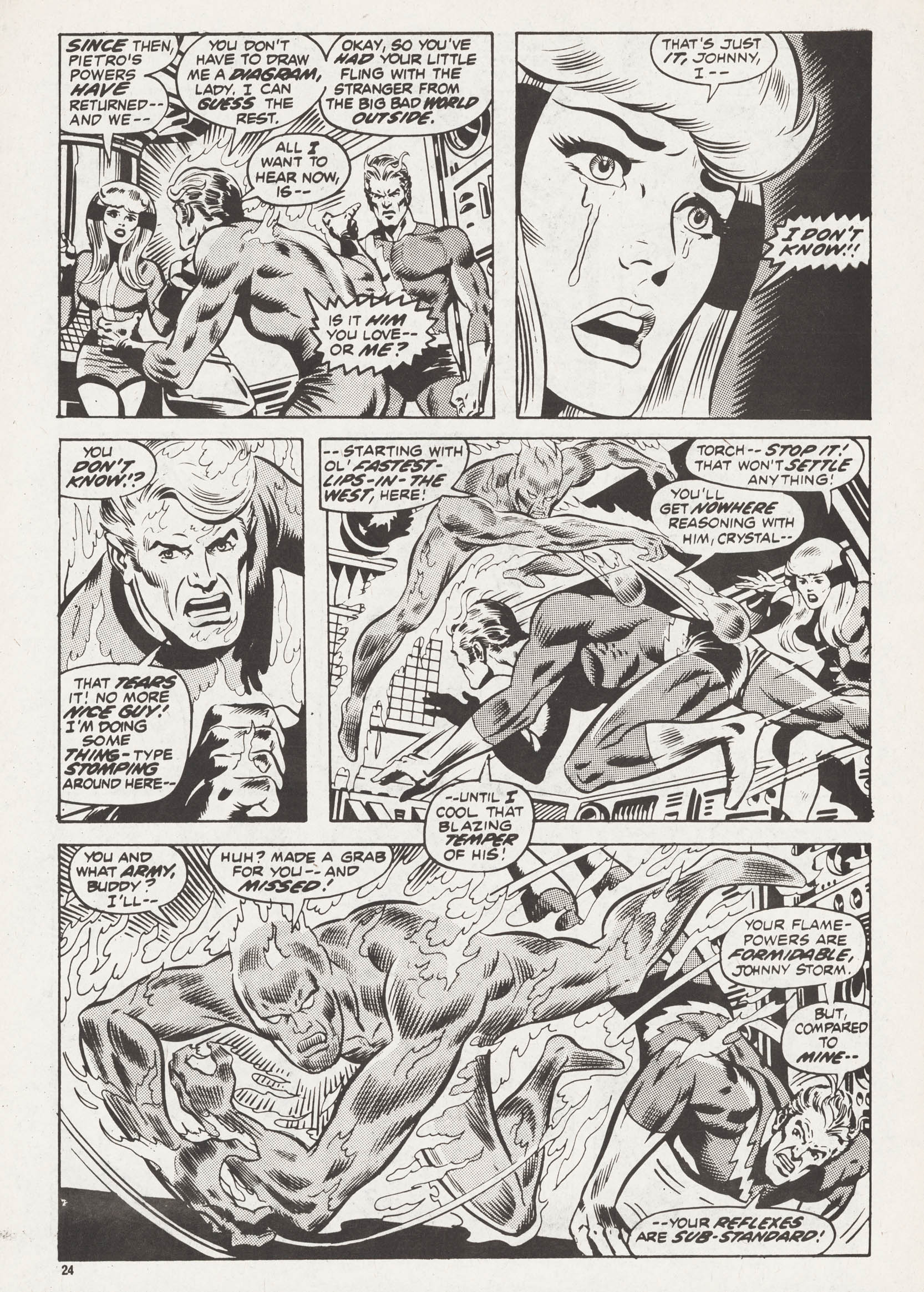 Read online Super Spider-Man and Captain Britain comic -  Issue #240 - 24