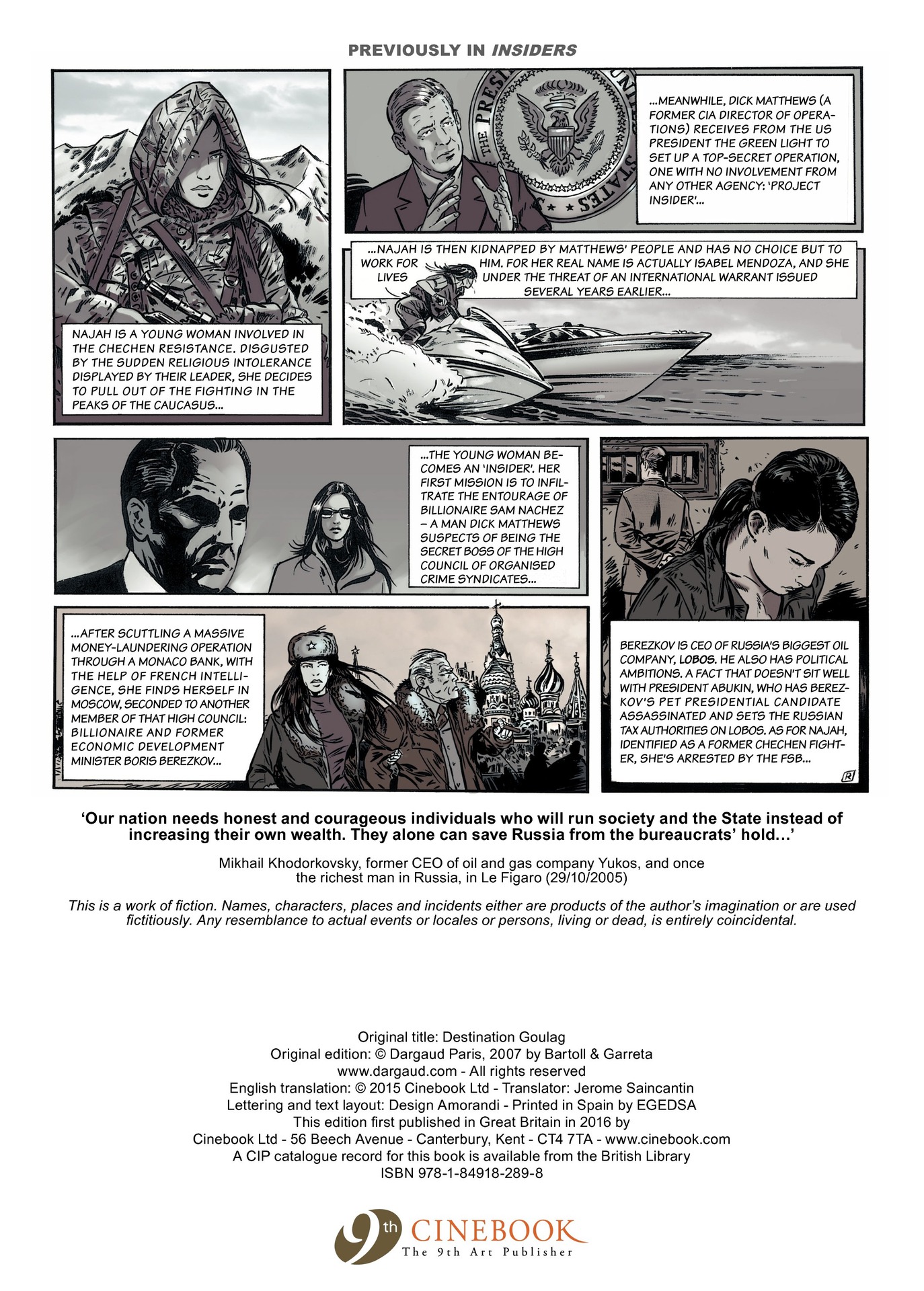 Read online Insiders comic -  Issue #5 - 4