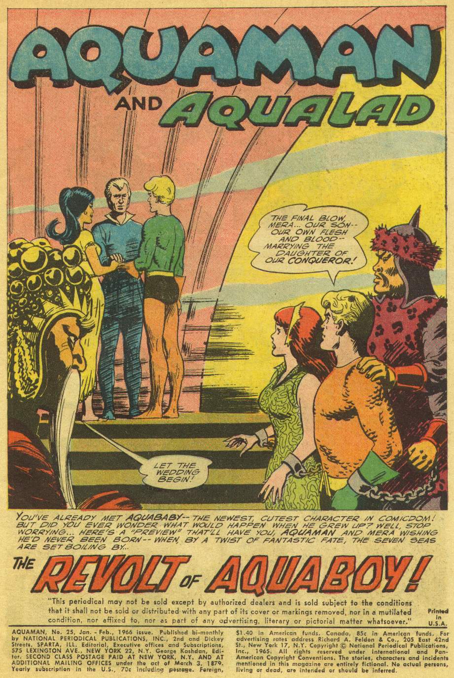 Read online Aquaman (1962) comic -  Issue #25 - 3