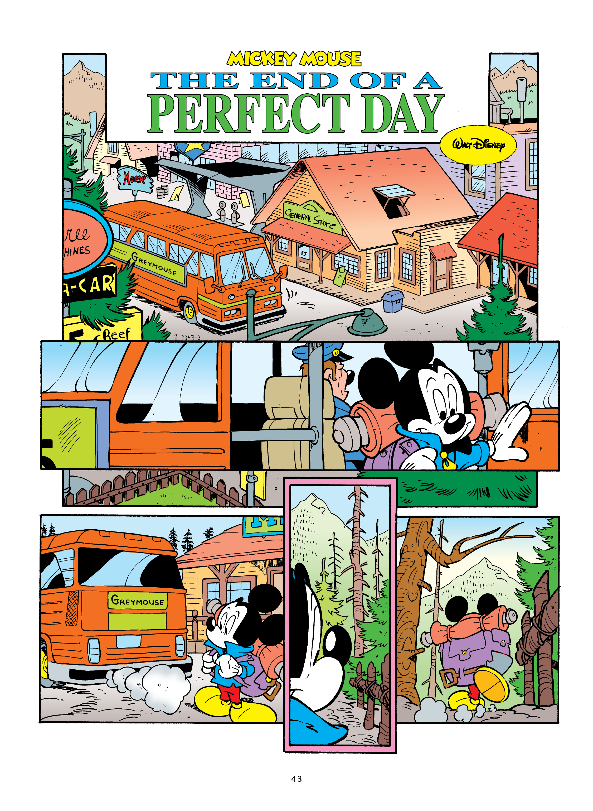 Read online Walt Disney's Mickey and Donald: "For Whom the Doorbell Tolls" and Other Tales Inspired by Hemingway comic -  Issue # TPB (Part 1) - 44
