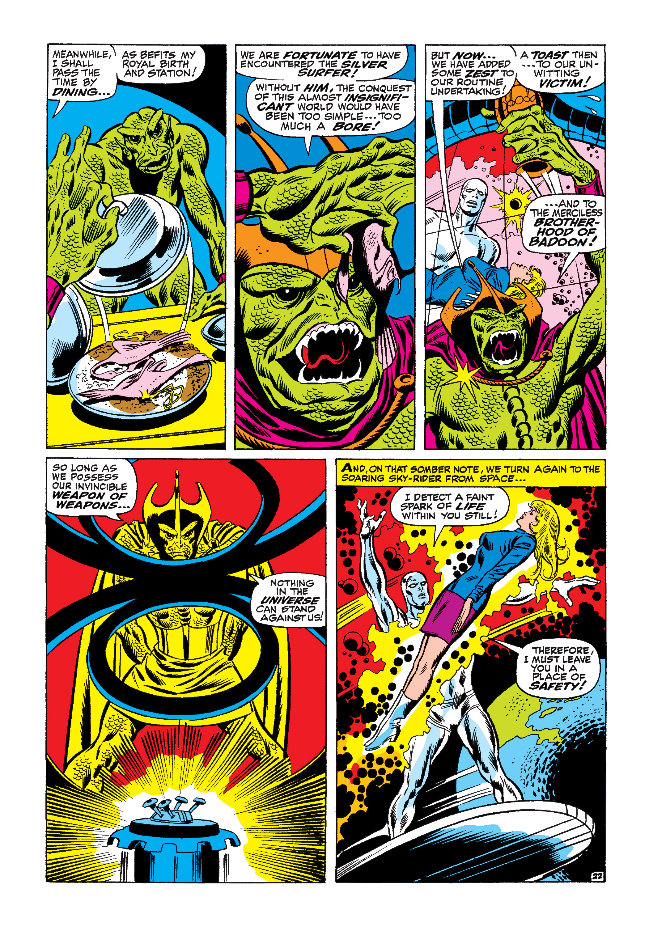 Read online Marvel Masterworks: The Silver Surfer comic -  Issue # TPB 1 (Part 1) - 68